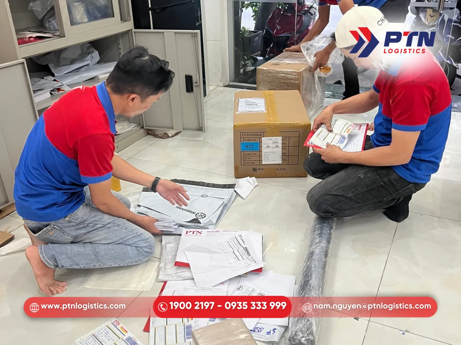 Dịch vụ gửi thư đi Trung Quốc chuyên nghiệp tại PTN