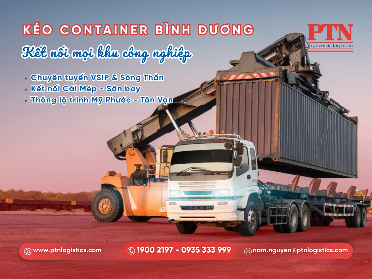 Dịch vụ kéo container