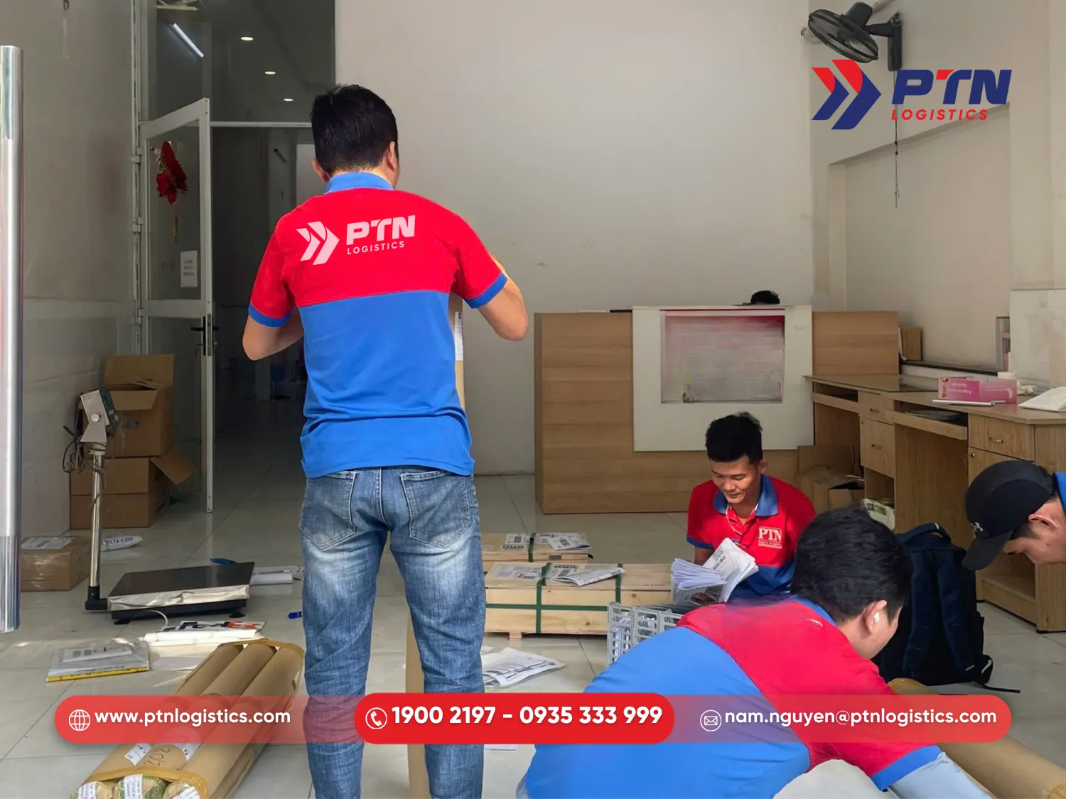 Dịch vụ vận chuyển chuyên nghiệp tại PTN Logistics