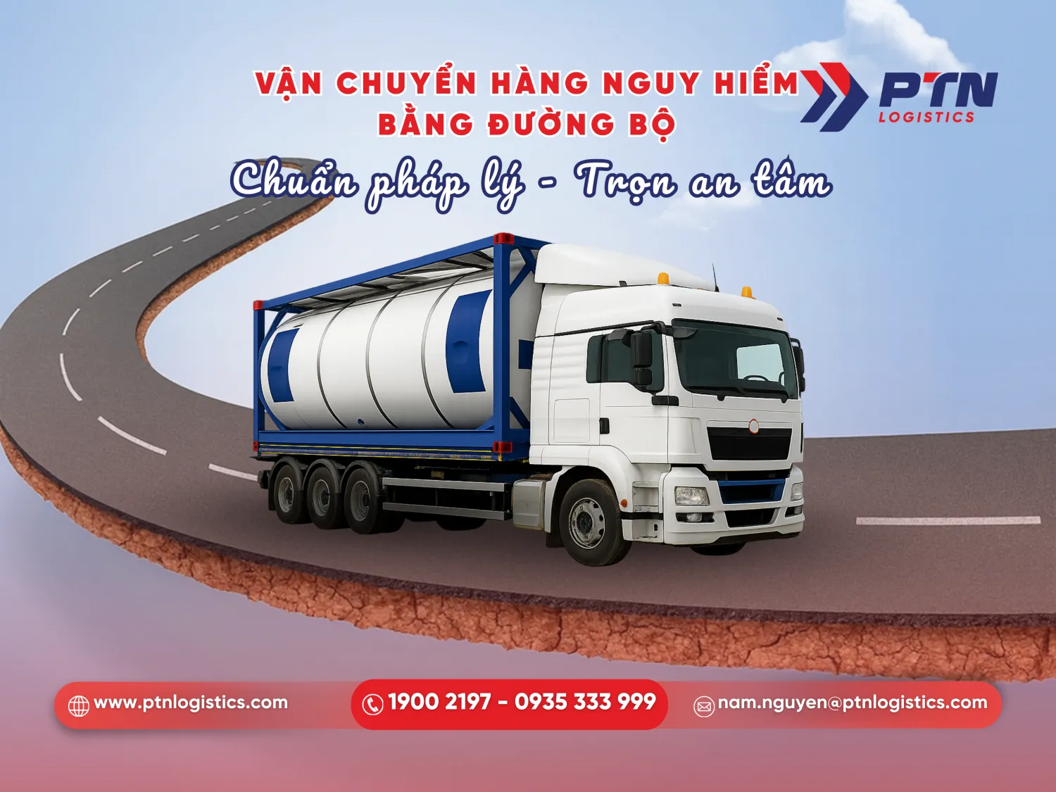 Dịch vụ vận chuyển hàng nguy hiểm bằng đường bộ