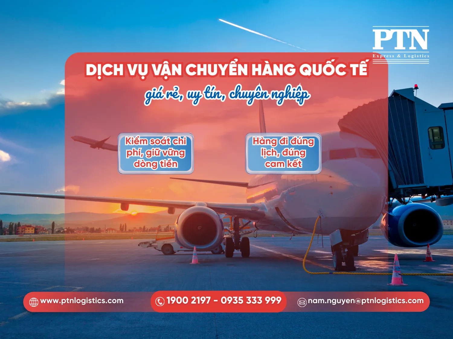 Dịch vụ vận chuyển hàng quốc tế giá rẻ