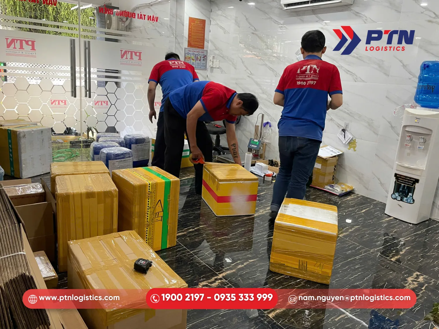 Dịch vụ vận chuyển hàng tối ưu từ PTN Logistics