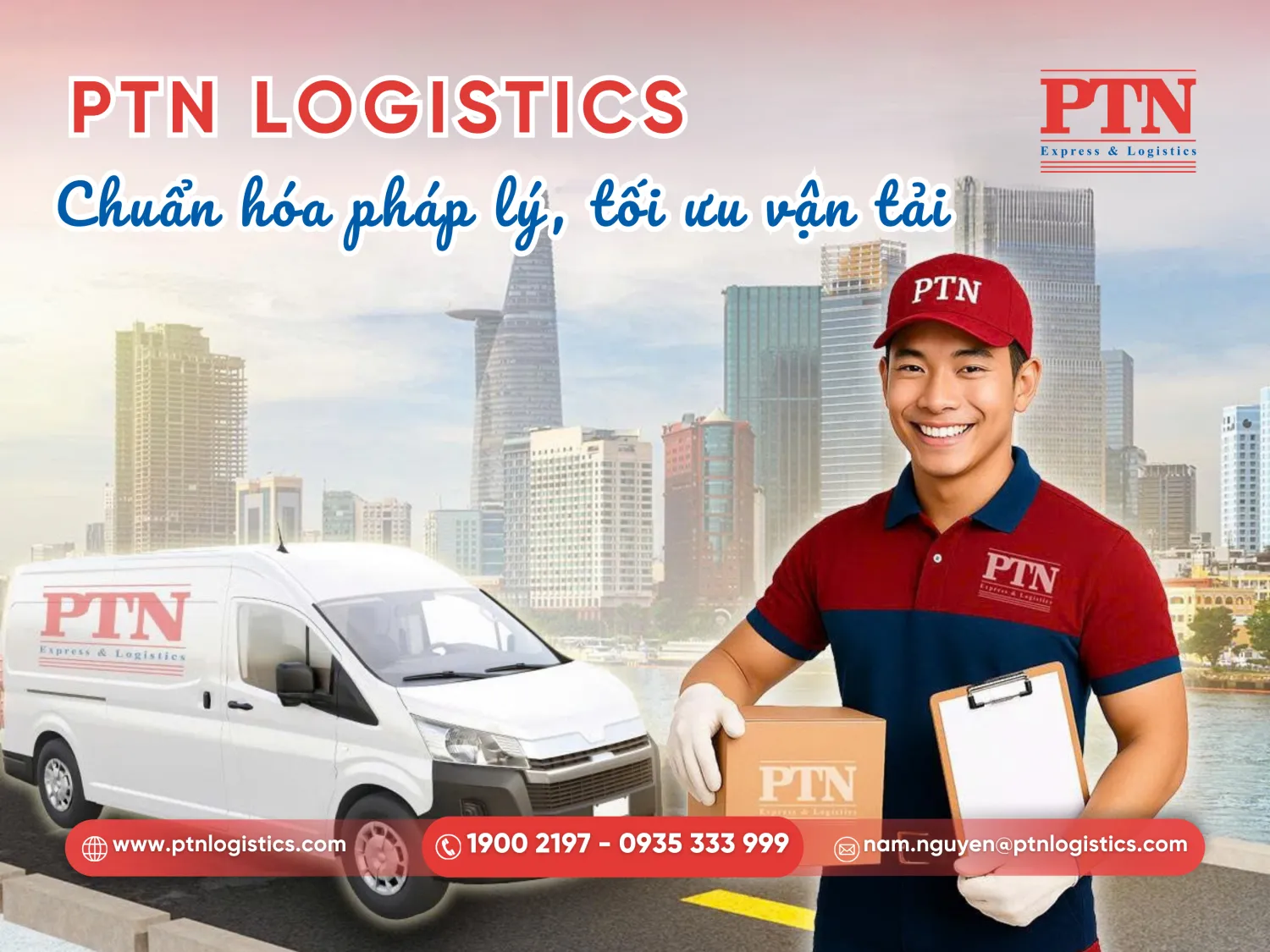 Dịch vụ vận tải chuyên nghiệp tại PTN