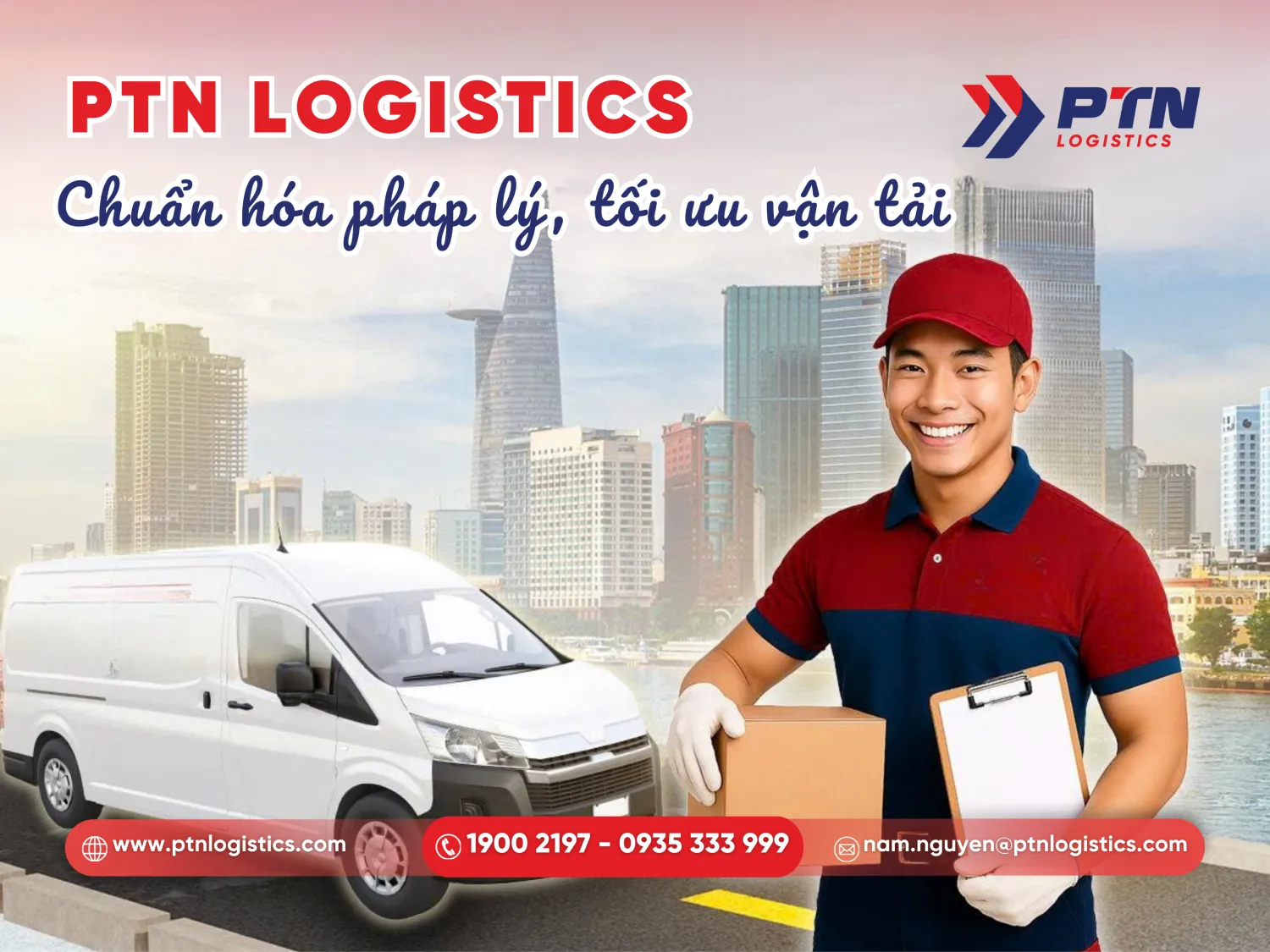 Dịch vụ vận tải chuyên nghiệp và tối ưu tại PTN