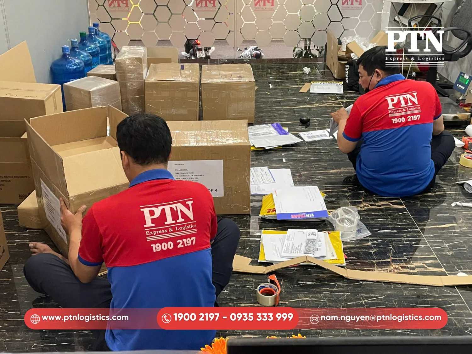 Dịch vụ vận tải đường bộ chuyên nghiệp tại PTN