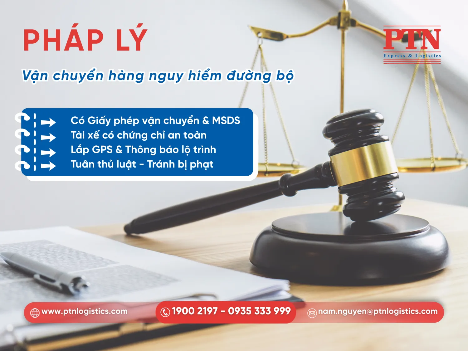 Điều kiện pháp lý khi vận chuyển hàng nguy hiểm bằng đường bộ