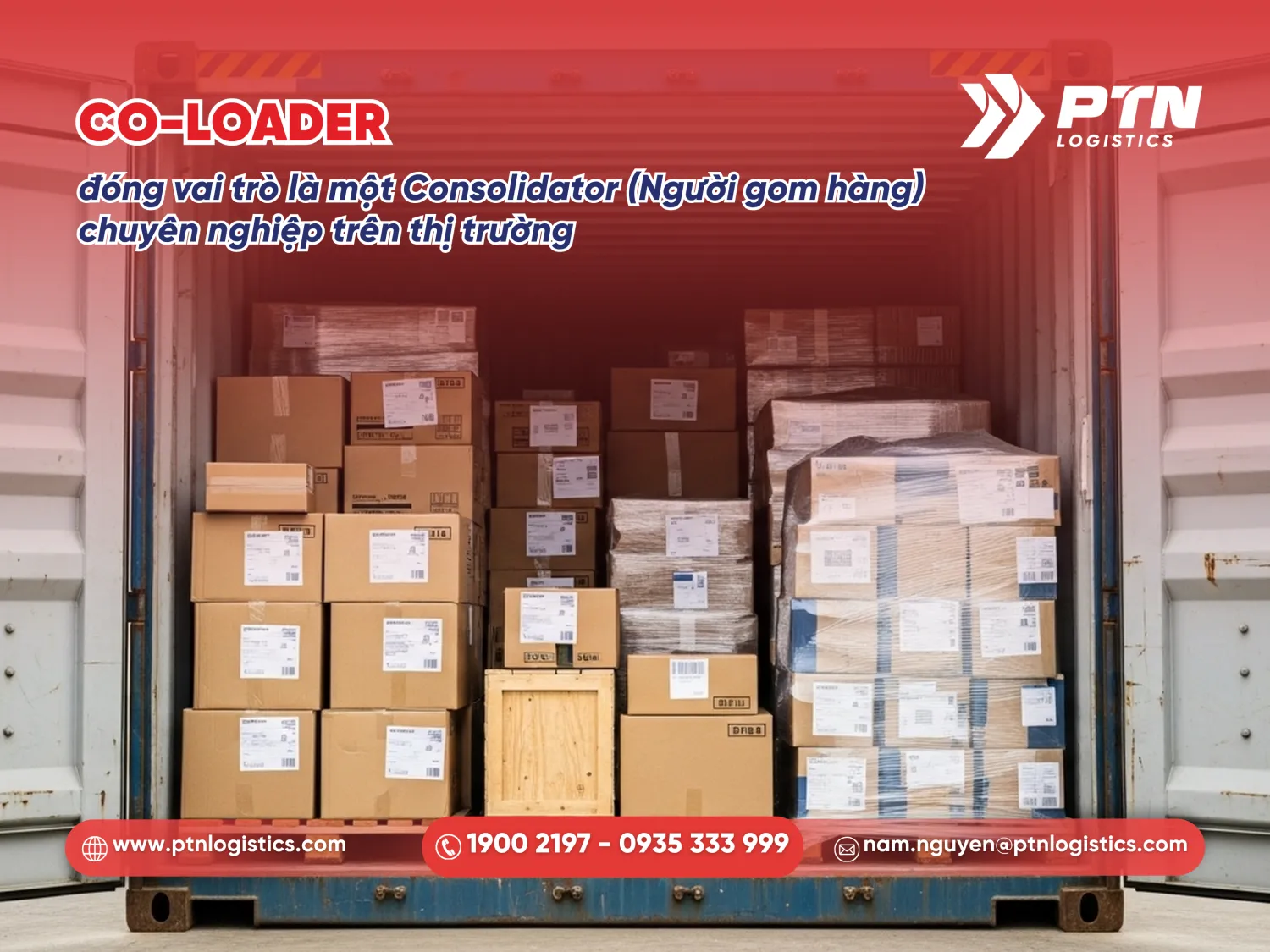 Định nghĩa chi tiết Co-loader chuẩn trong ngành logistics