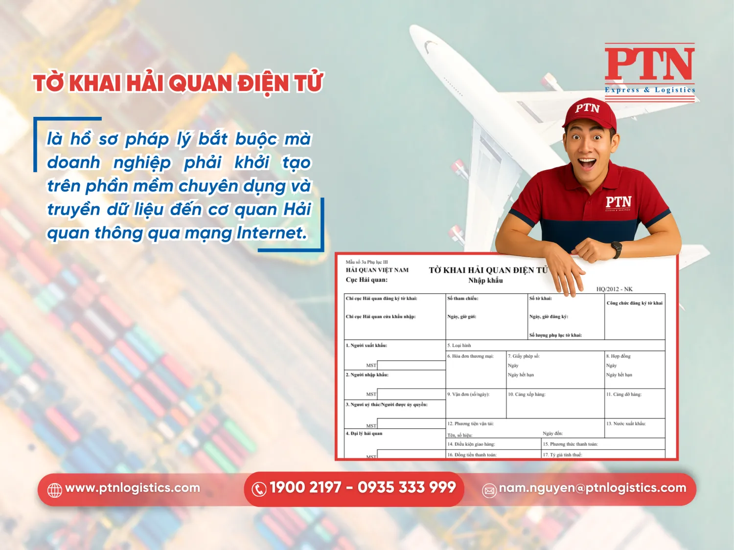 Định nghĩa về tờ khai hải quan điện tử