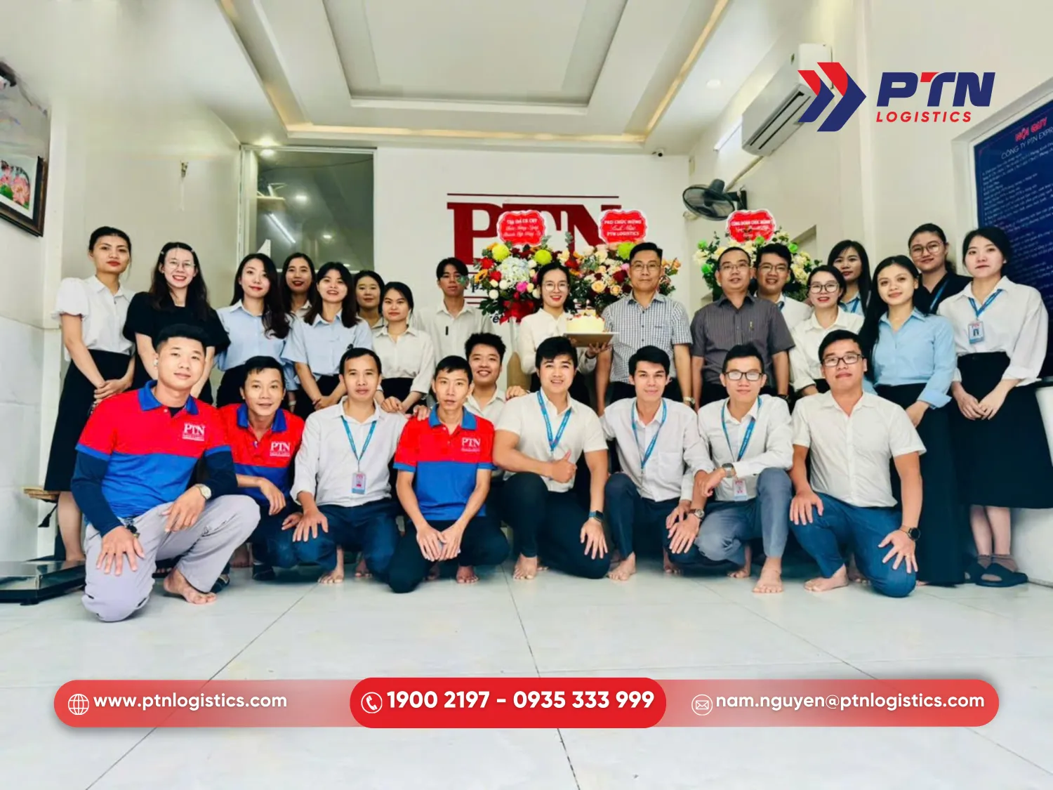 Đội ngũ nhân sự của PTN Logistics giàu kinh nghiệm tư vấn tậm tâm