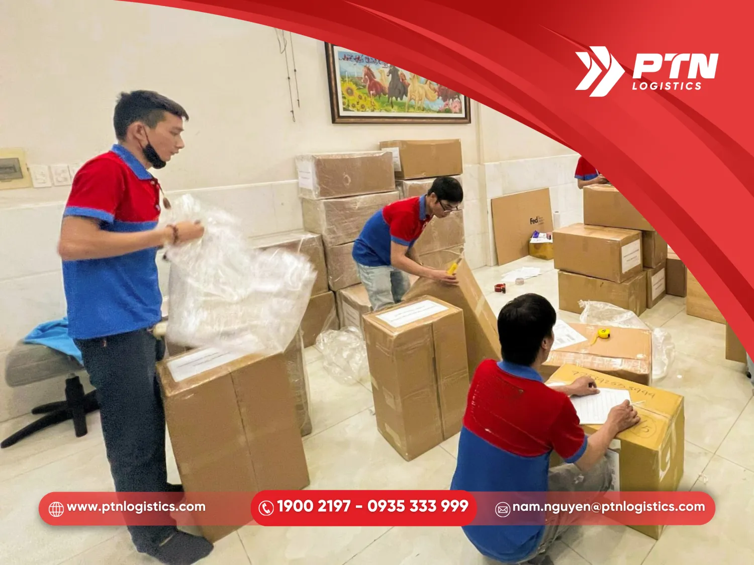 Đóng gói hàng hóa đạt chuẩn