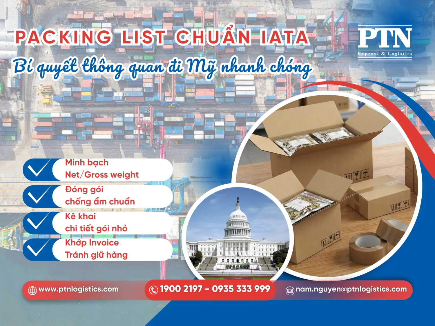 Đóng gói chuẩn IATA