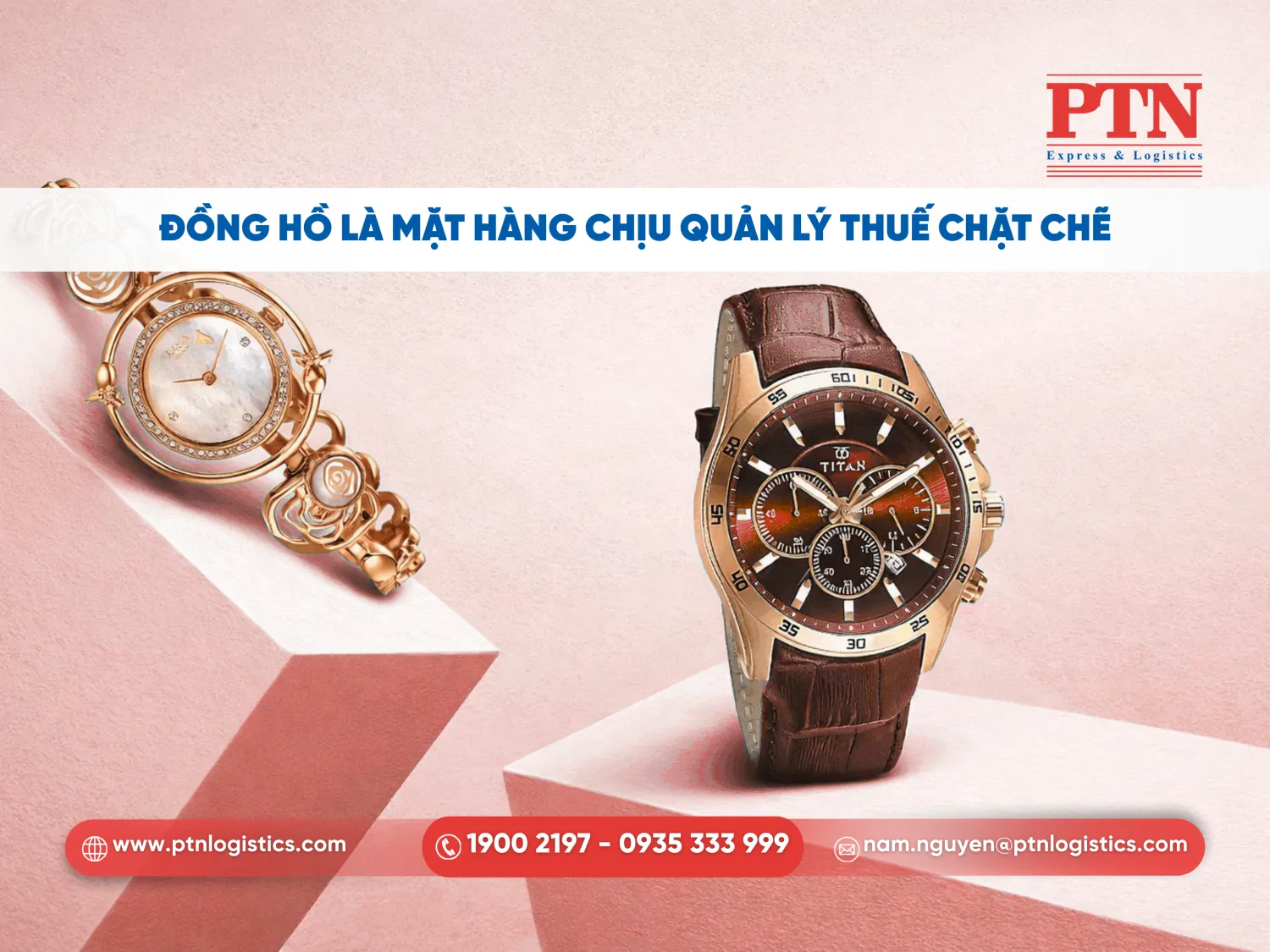 Đồng hồ là mặt hàng chịu thuế mạnh mẽ