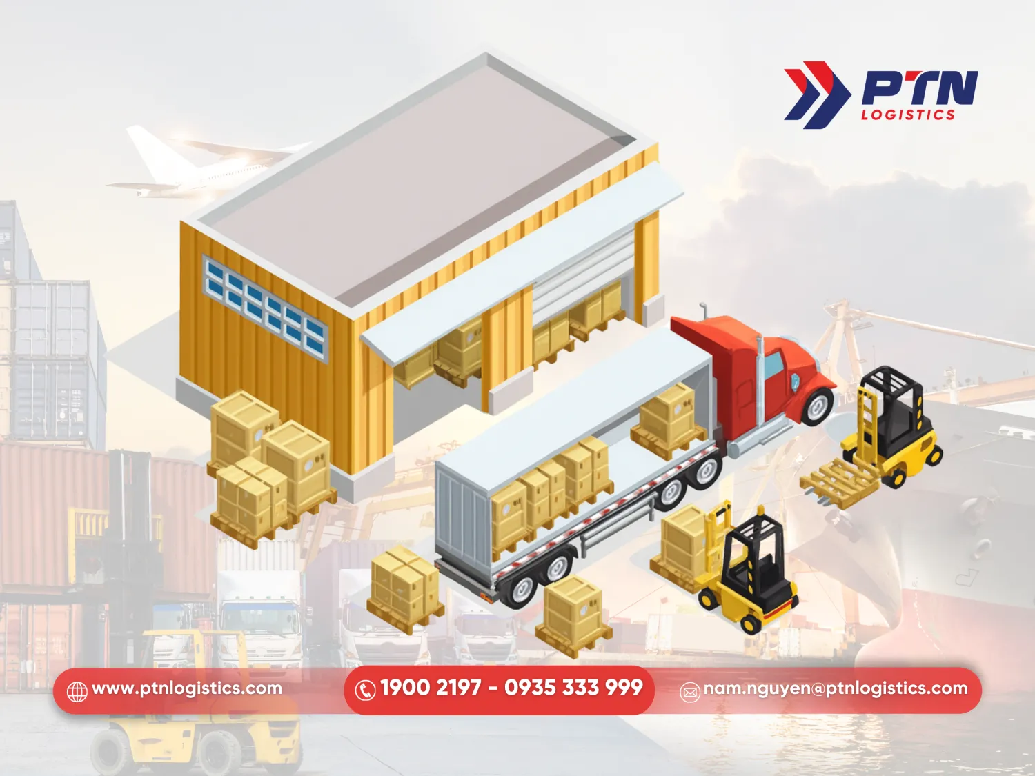 Forwarder sẽ gửi hàng cho co-loader