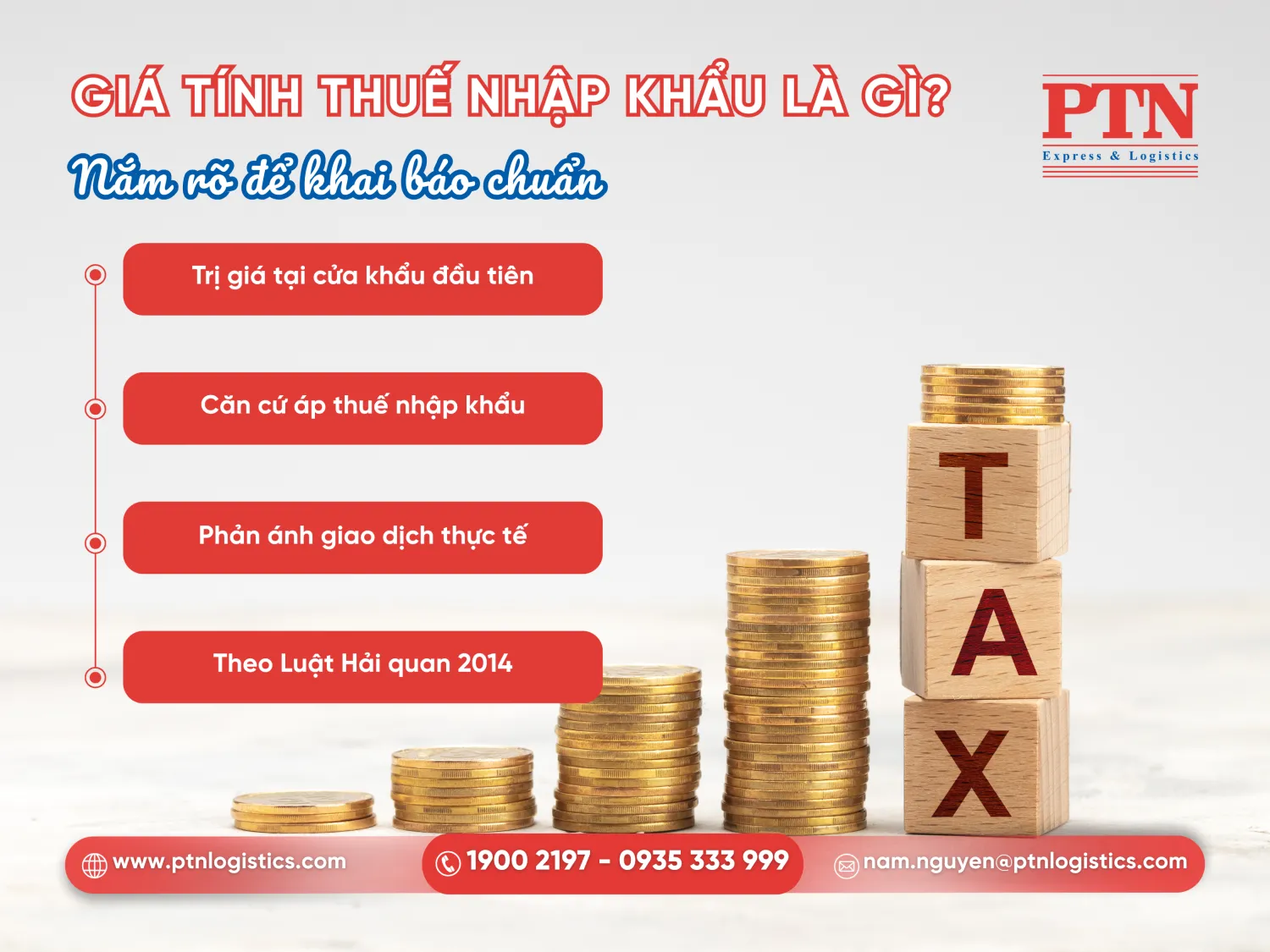 Giá tính thuế nhập khẩu là gì?