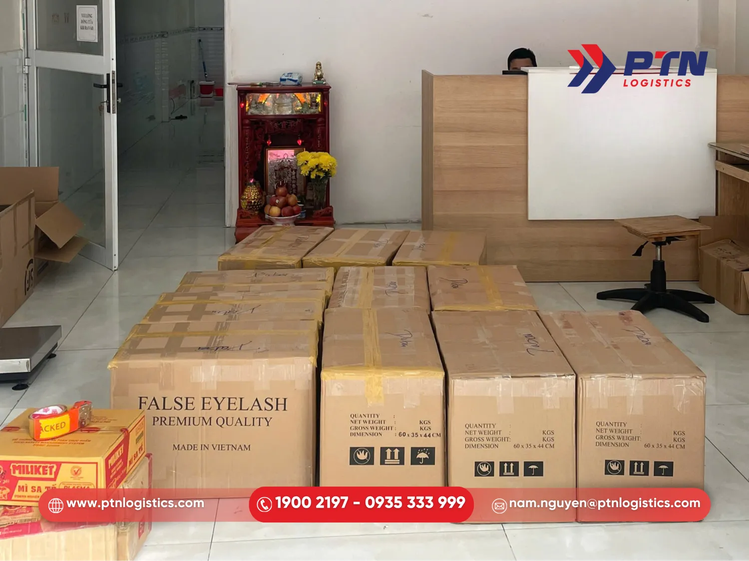 Giải pháp vận chuyển container tối ueu tại PTN Logistics