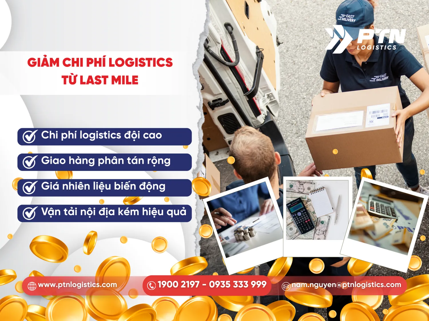 Giảm chi phí dịch vụ logistics từ last mile