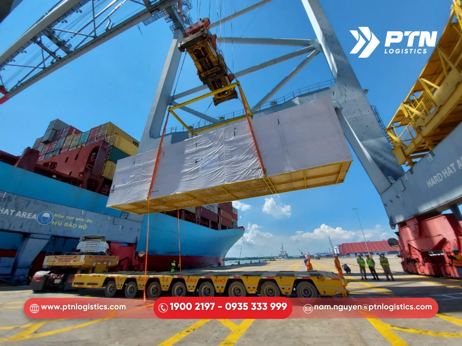 Giám sát quá trình bốc hàng, dỡ hàng