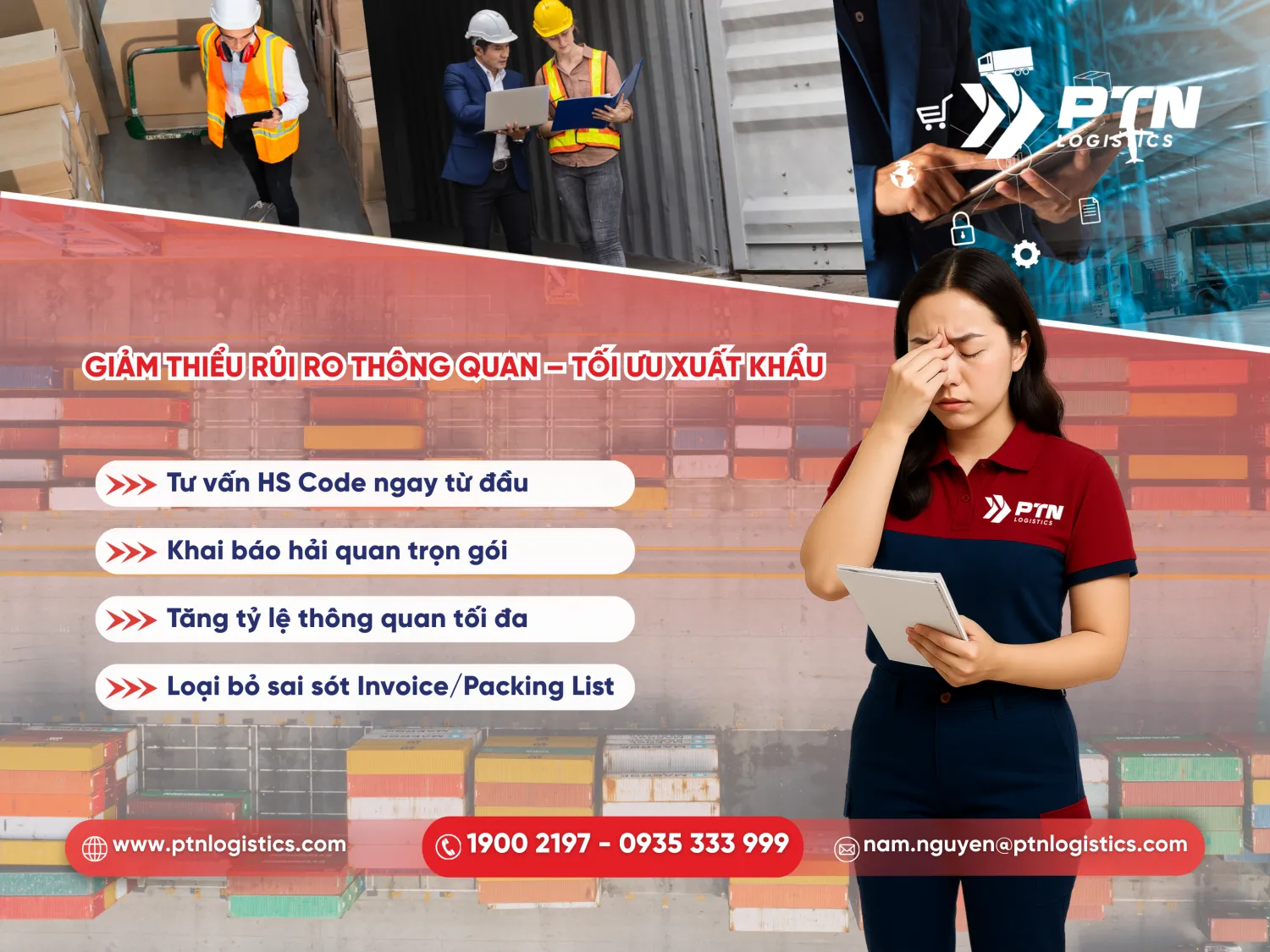 Giảm thiểu rủi ro khi thông quan tối ưu xuất khẩu