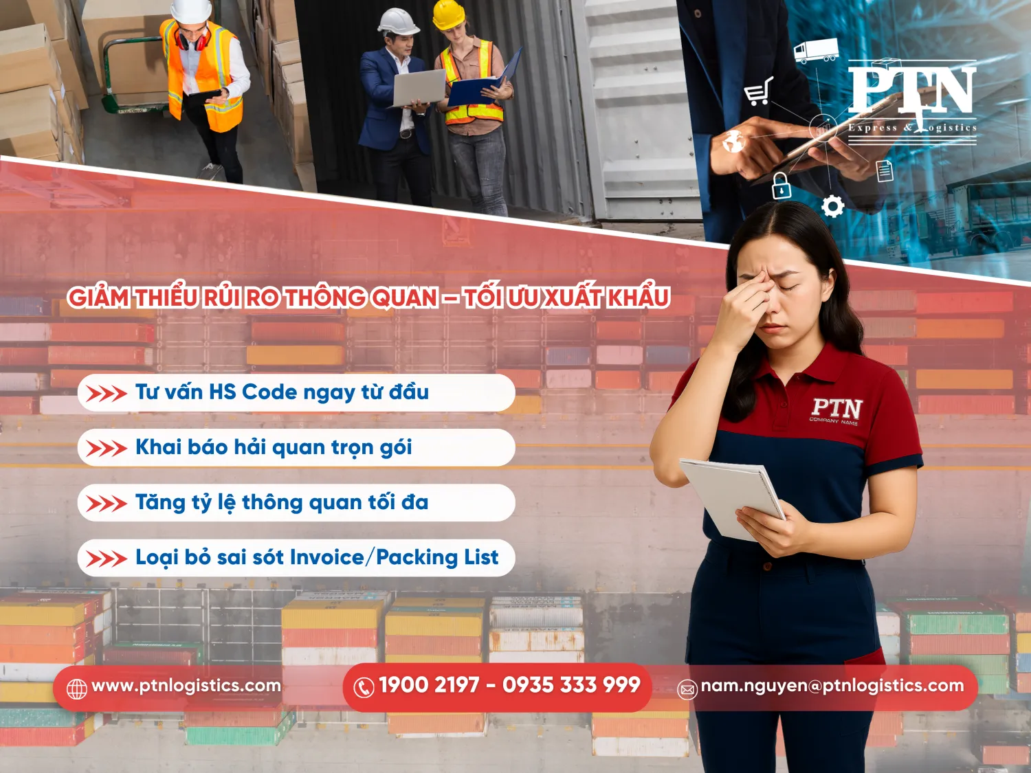 Giảm thiểu rủi ro thông quan tối ưu xuất khẩu