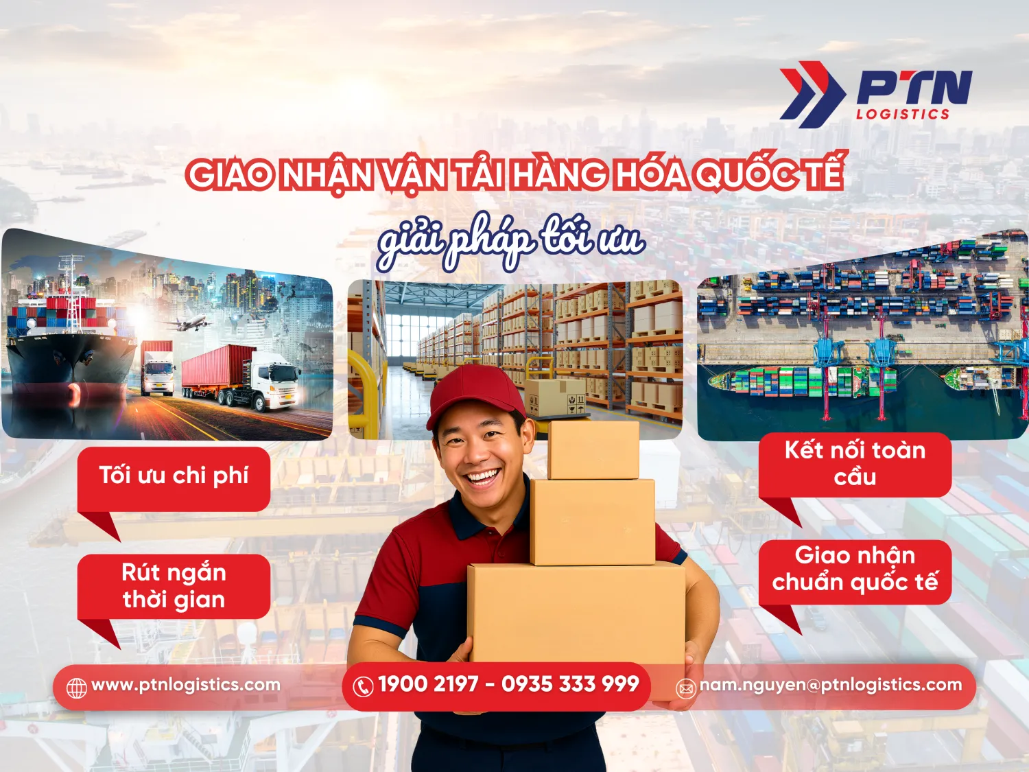 Giao nhận vận tải hàng hóa quốc tế giải pháp tối ưu