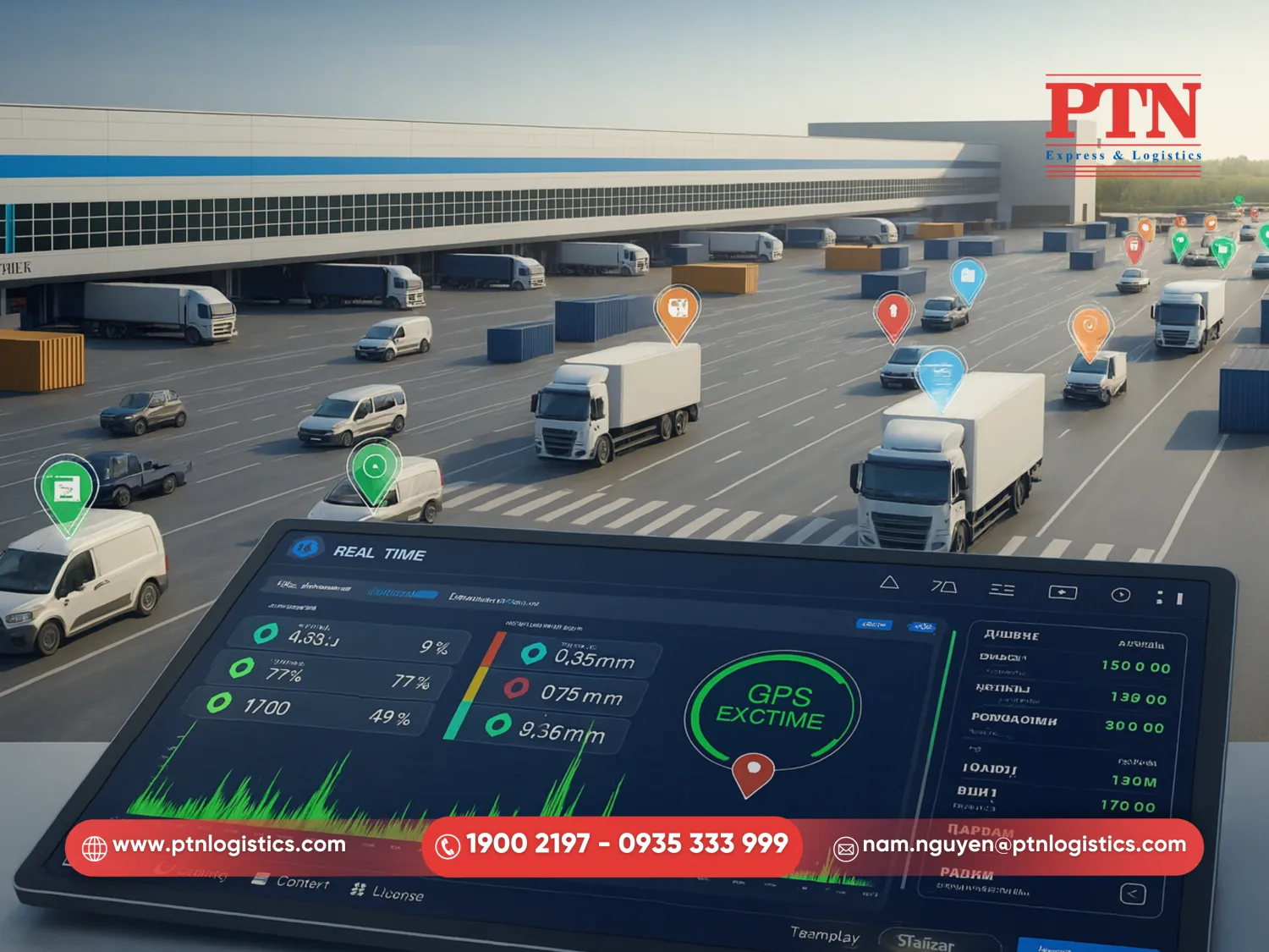 GPS tracking - Cập nhật tiến độ theo dõi thời gian thực