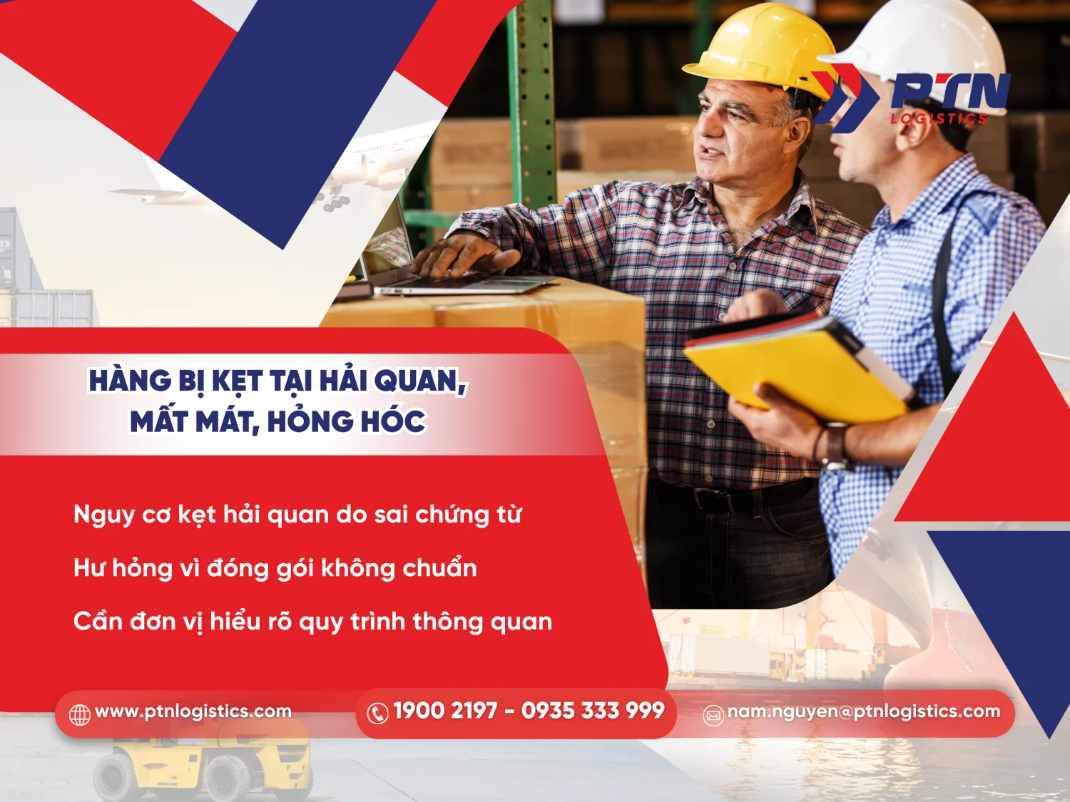 Hàng bị kẹt tại hải quan mất mát, hỏng hốc