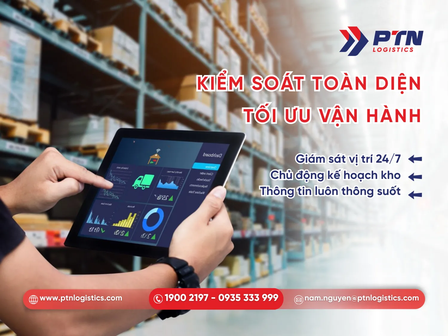 Hệ thống quản lý và báo cáo của công ty vận tải đường bộ