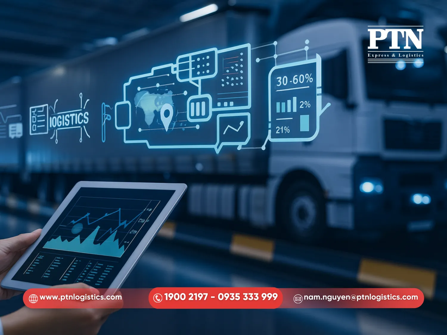 Hệ thống tracking container trực tuyến hiện đại