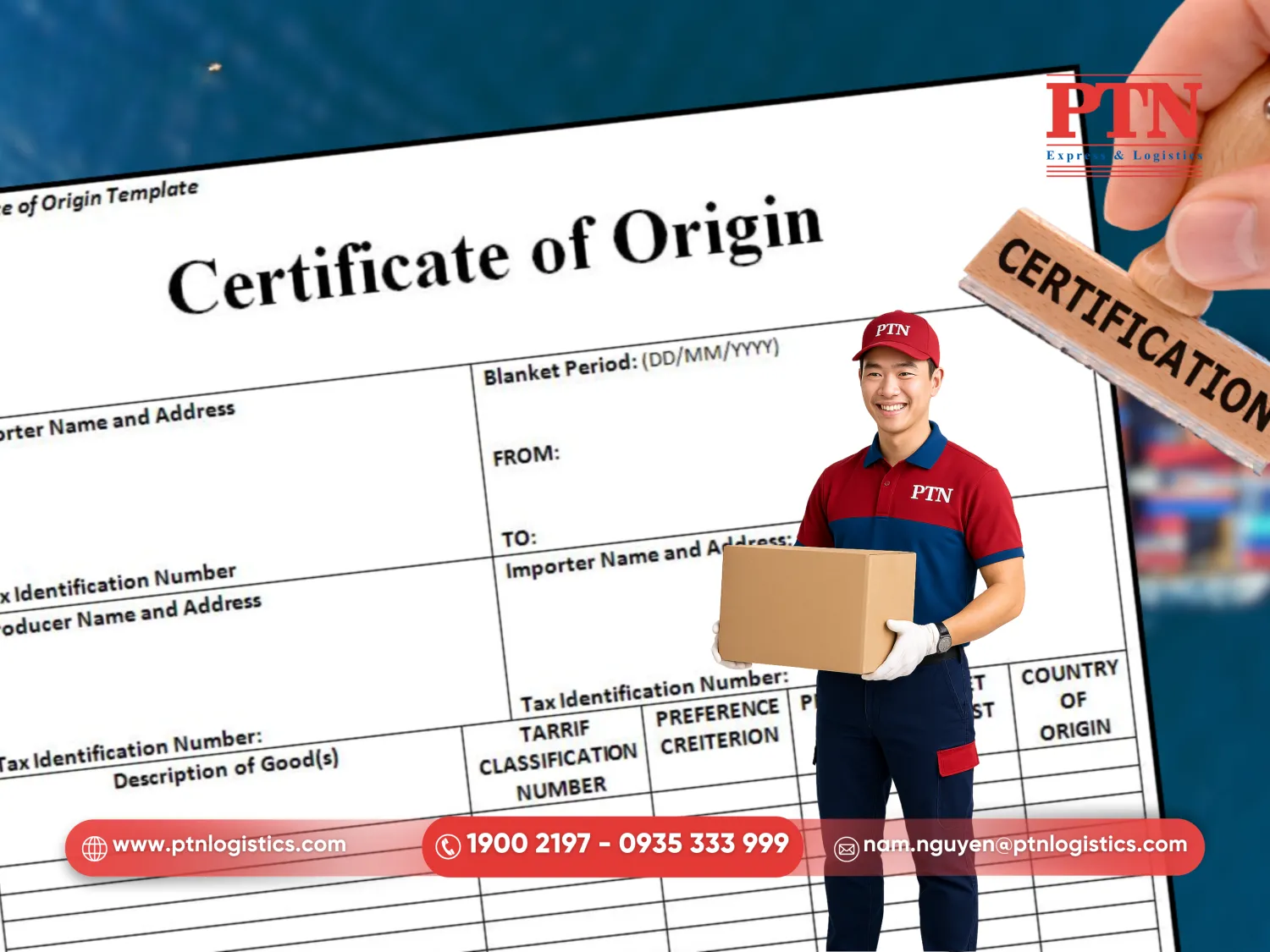 Hỗ trợ xin C/O hợp lệ - Chìa khóa giảm thuế nhập khẩu