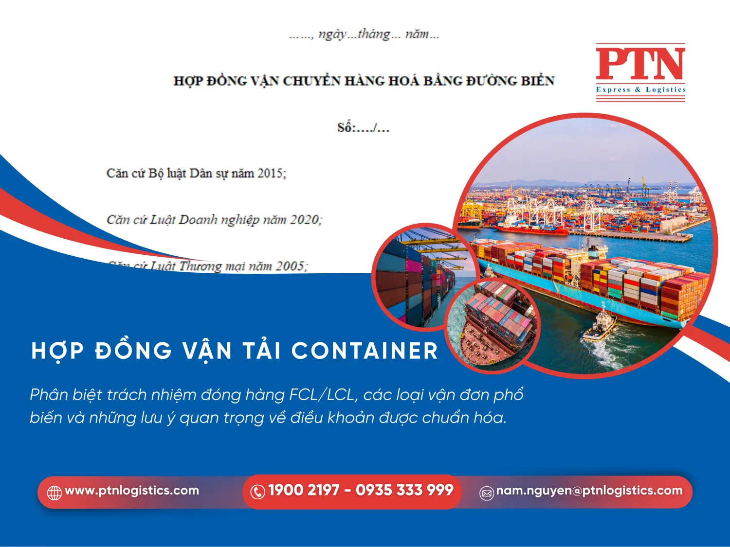Hợp đồng vận tải theo container