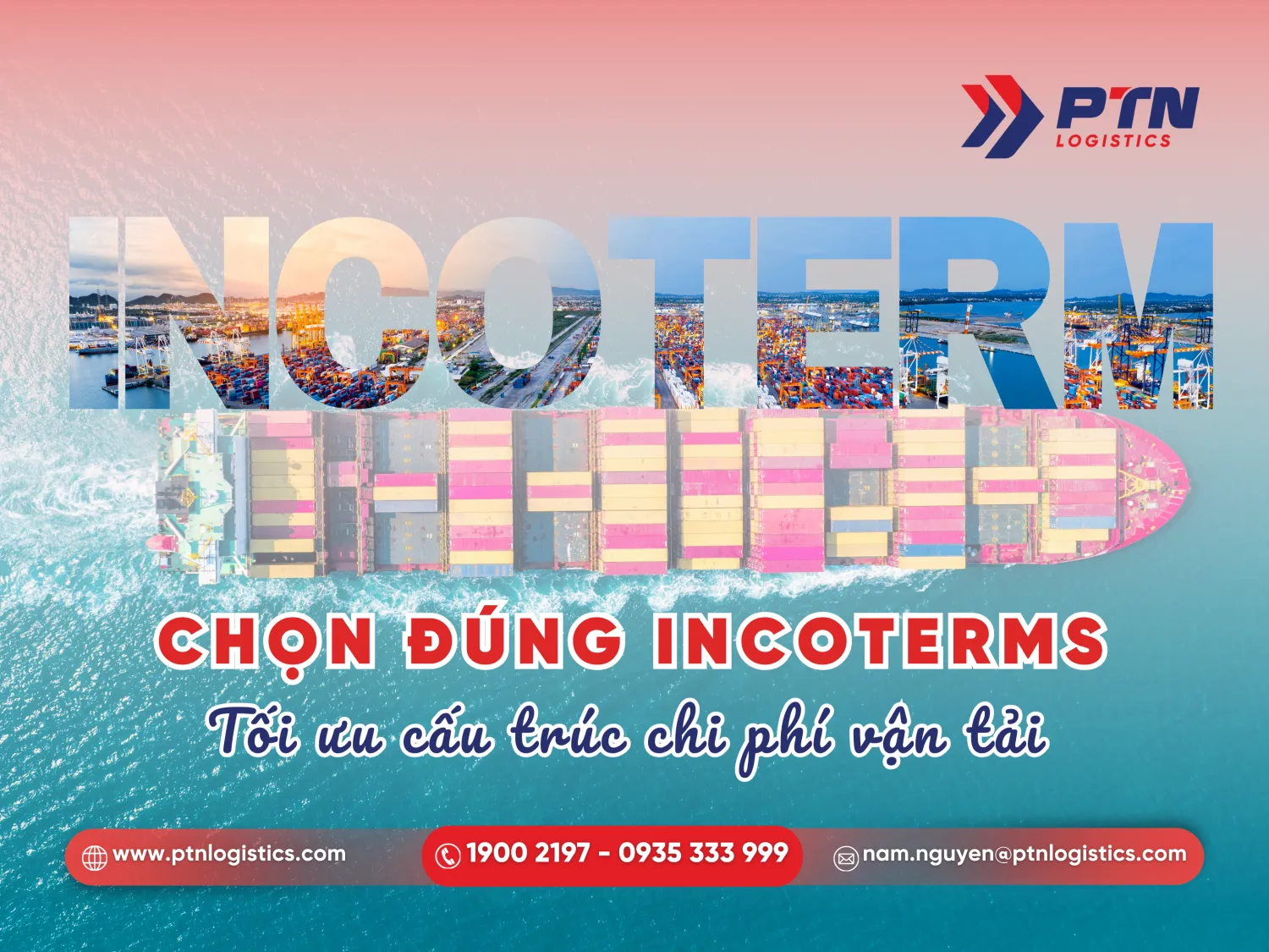 Incoterm ảnh hưởng đến hợp đồng vận chuyển