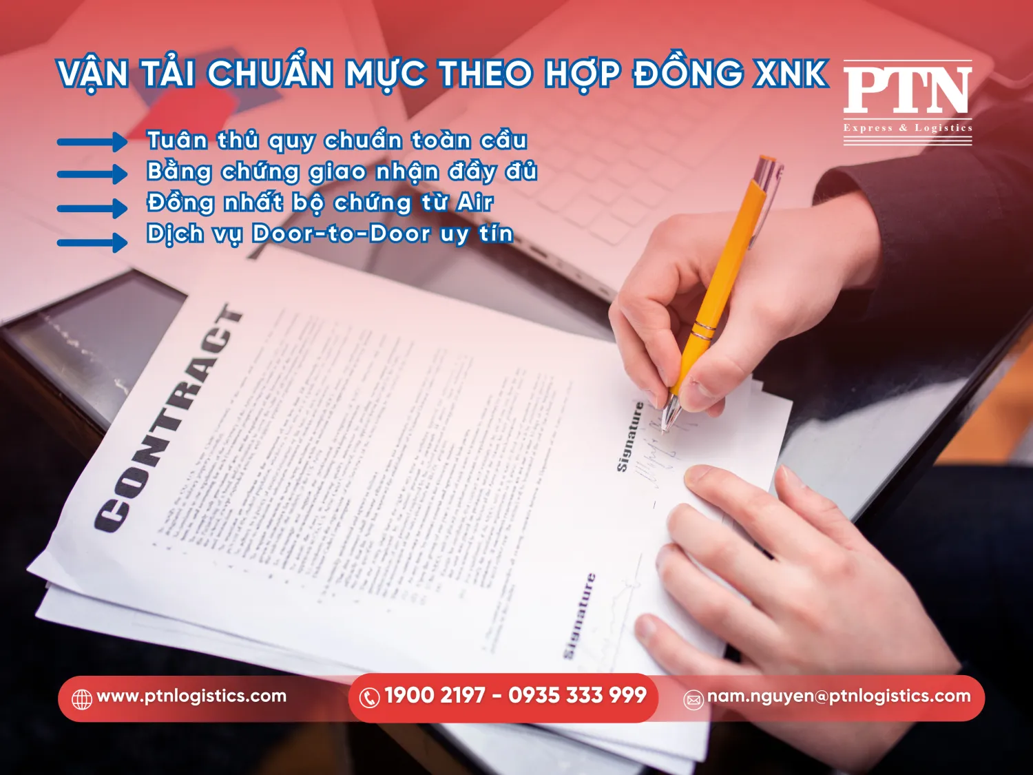 Khi ký kết hợp đống XNK