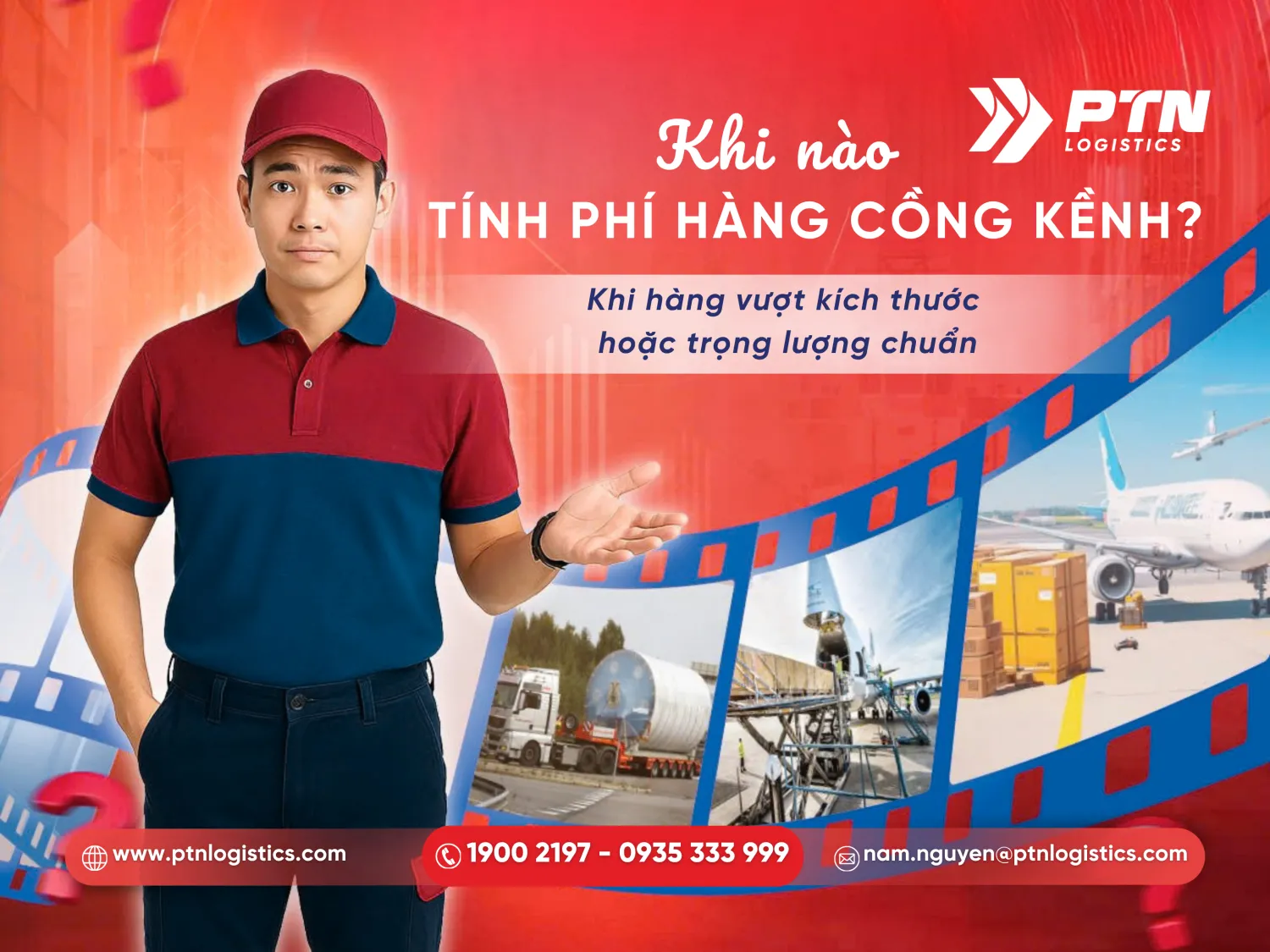 Khi nào sẽ bị tính cước theo hàng cồng kềnh