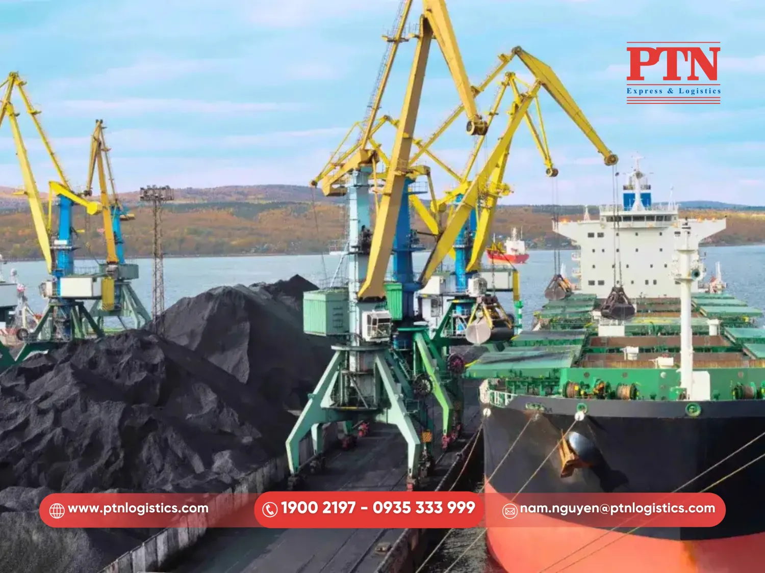 Không vận chuyển than bằng container