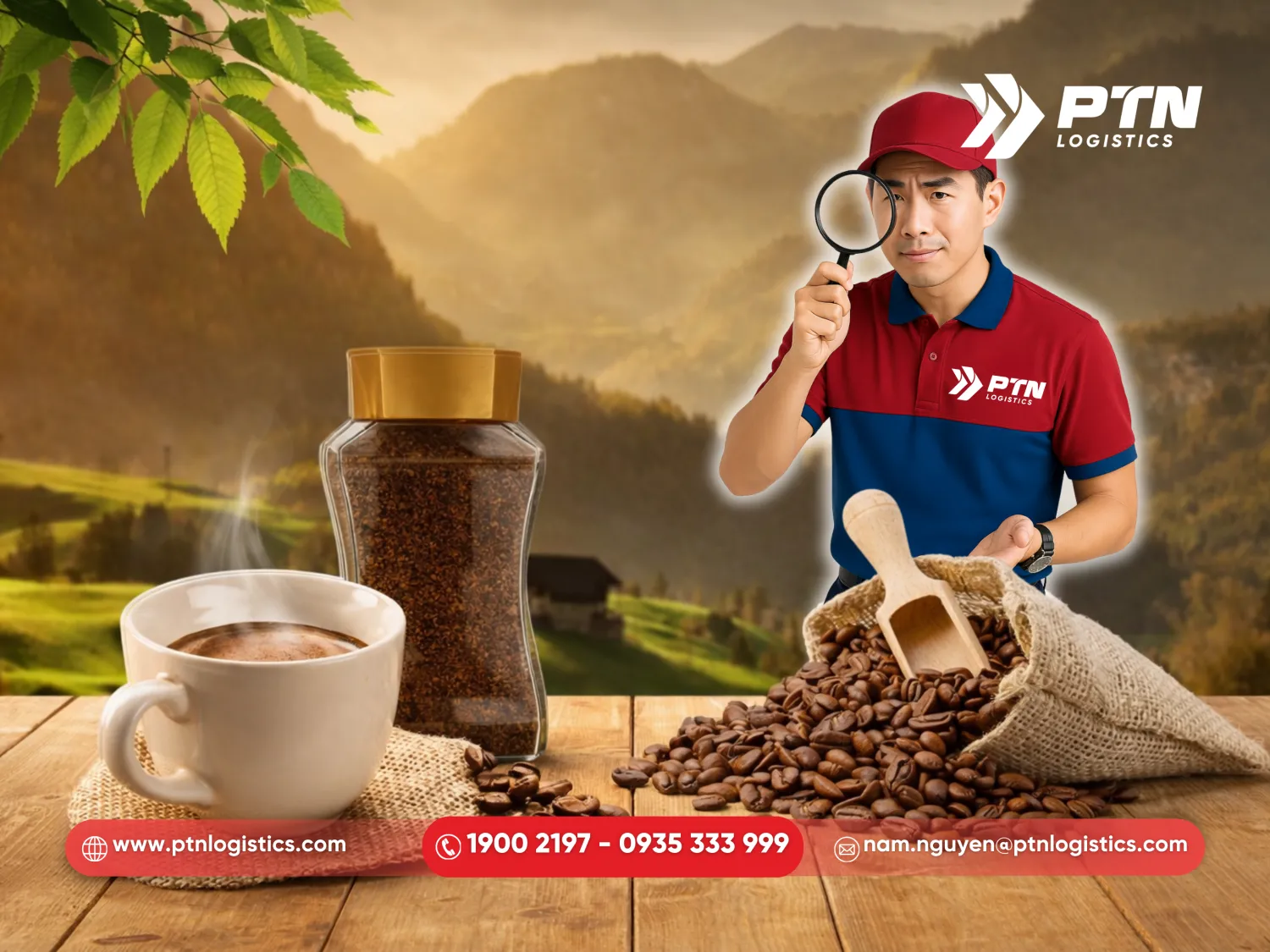Kiểm dịch thực vật cho hàng cà phê