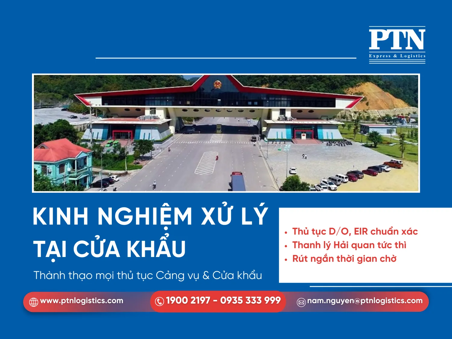 Kinh nghiệm xử lý tại các cửa khẩu