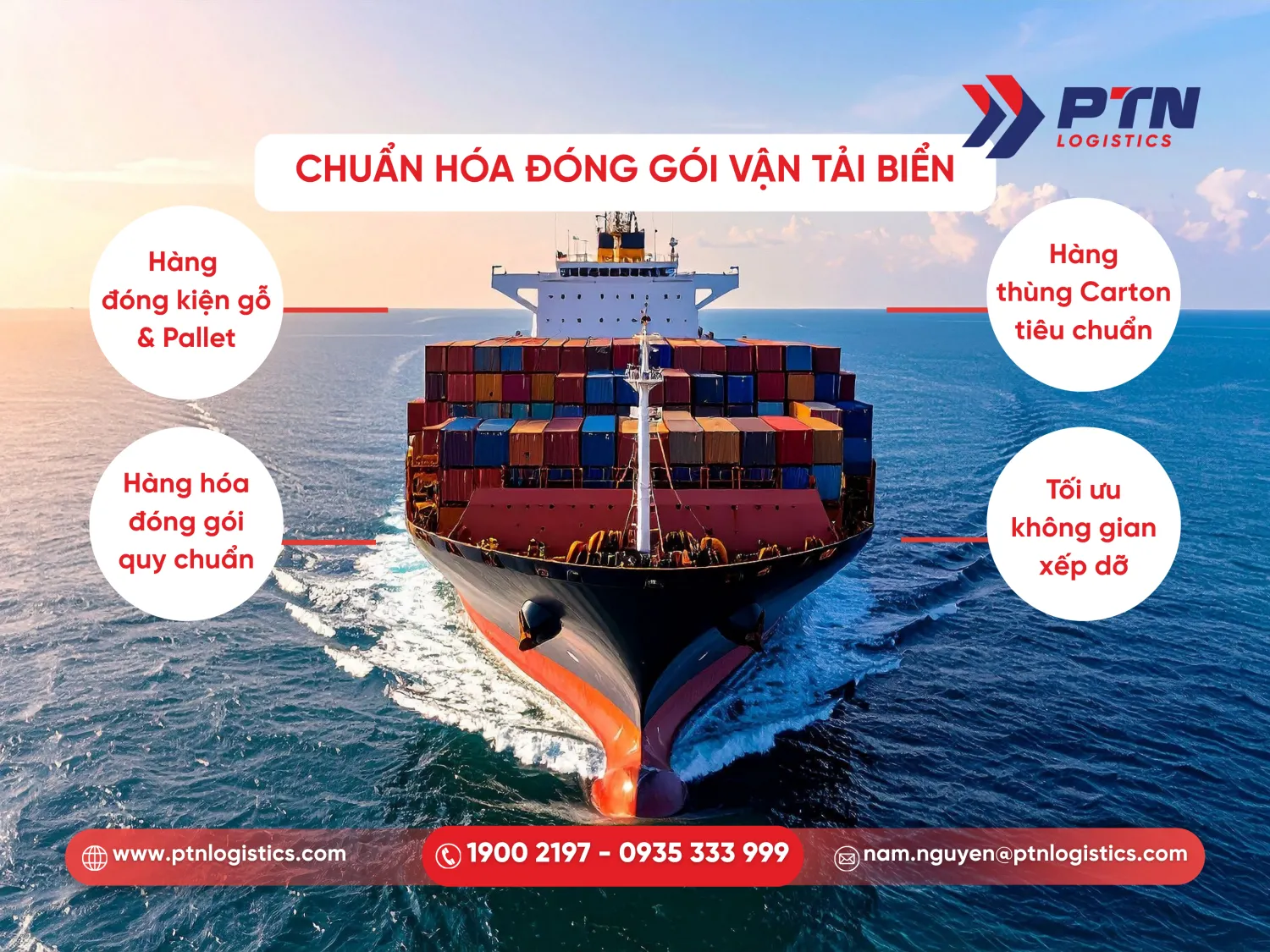 Loại hàng hóa phù hợp gửi đường biển bằng container