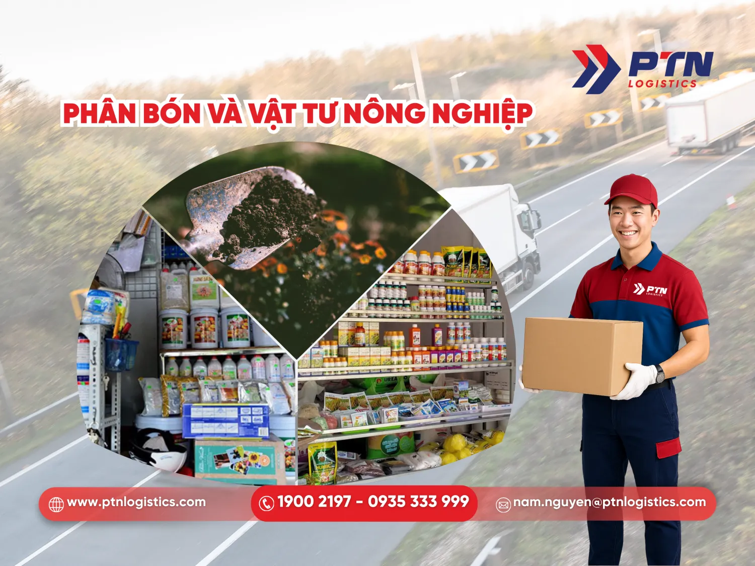 Loại hàng là phân bón và vật tư nông nghiệp