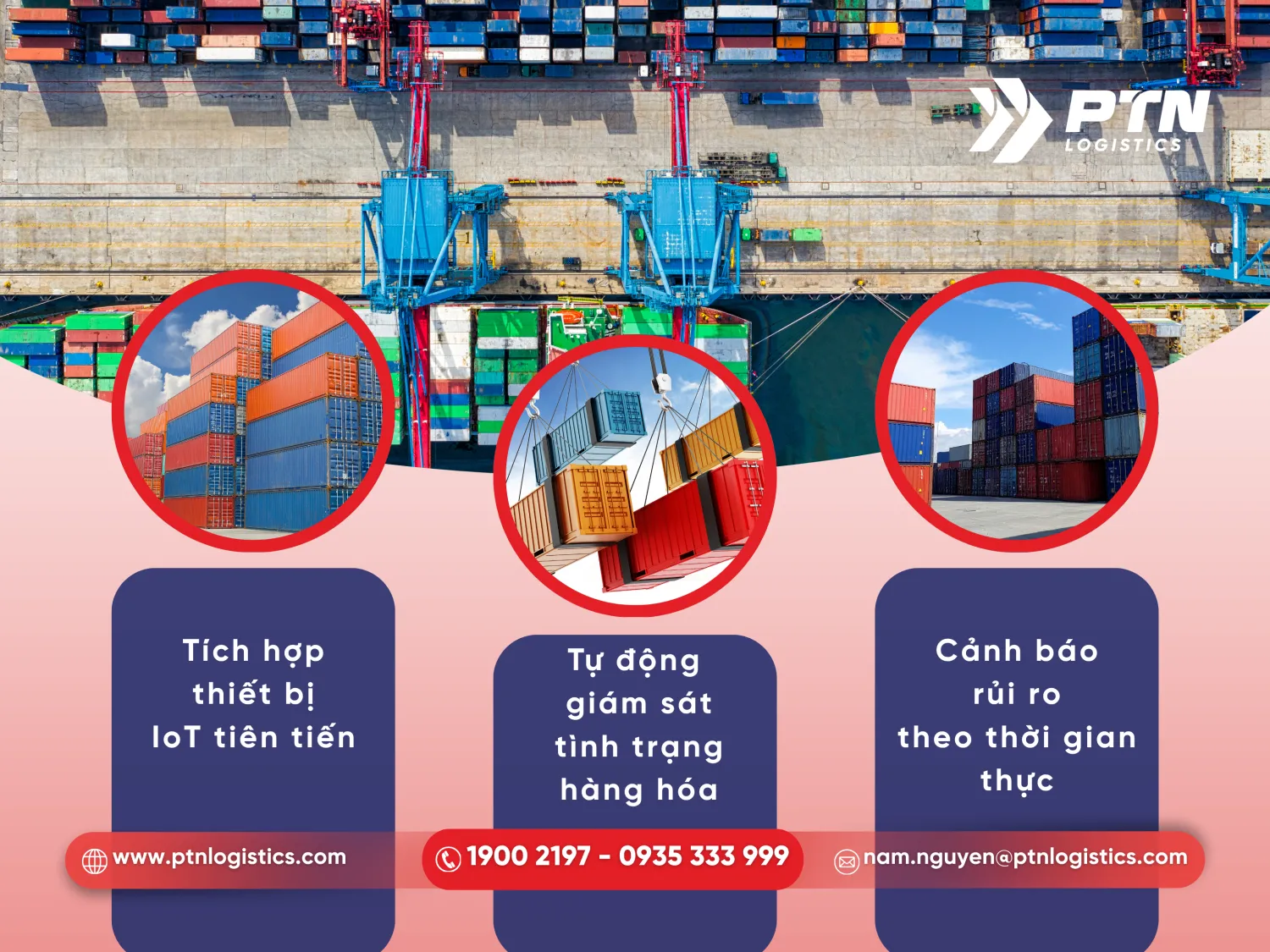 Logistics 4.0 giúp quản lý container một cách thông minh