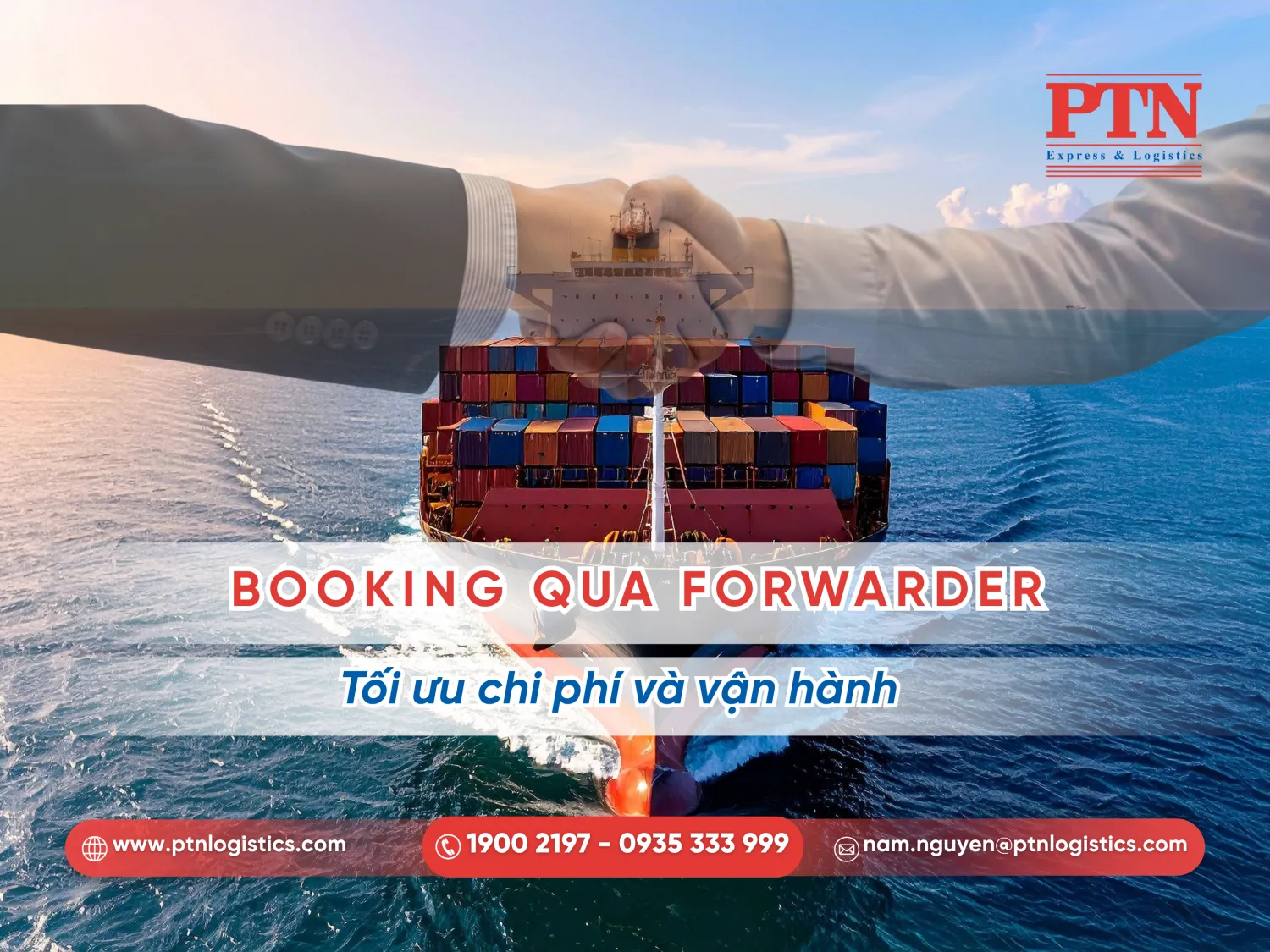 Lợi ích khi booking qua forwarder