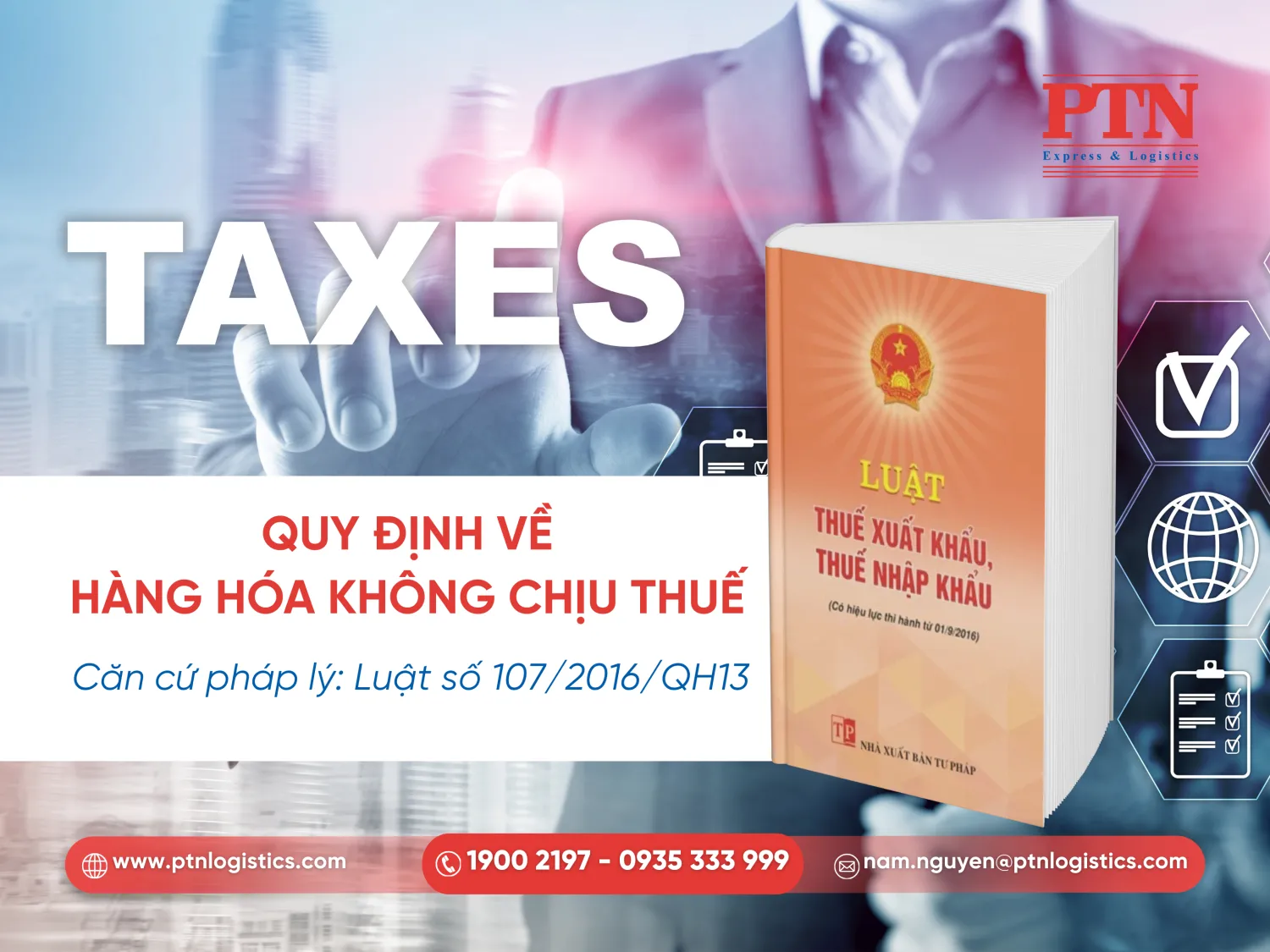 Luật thuế xuất nhập khẩu 