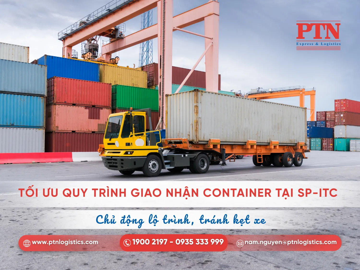 lưu ý khi điều phối xe container