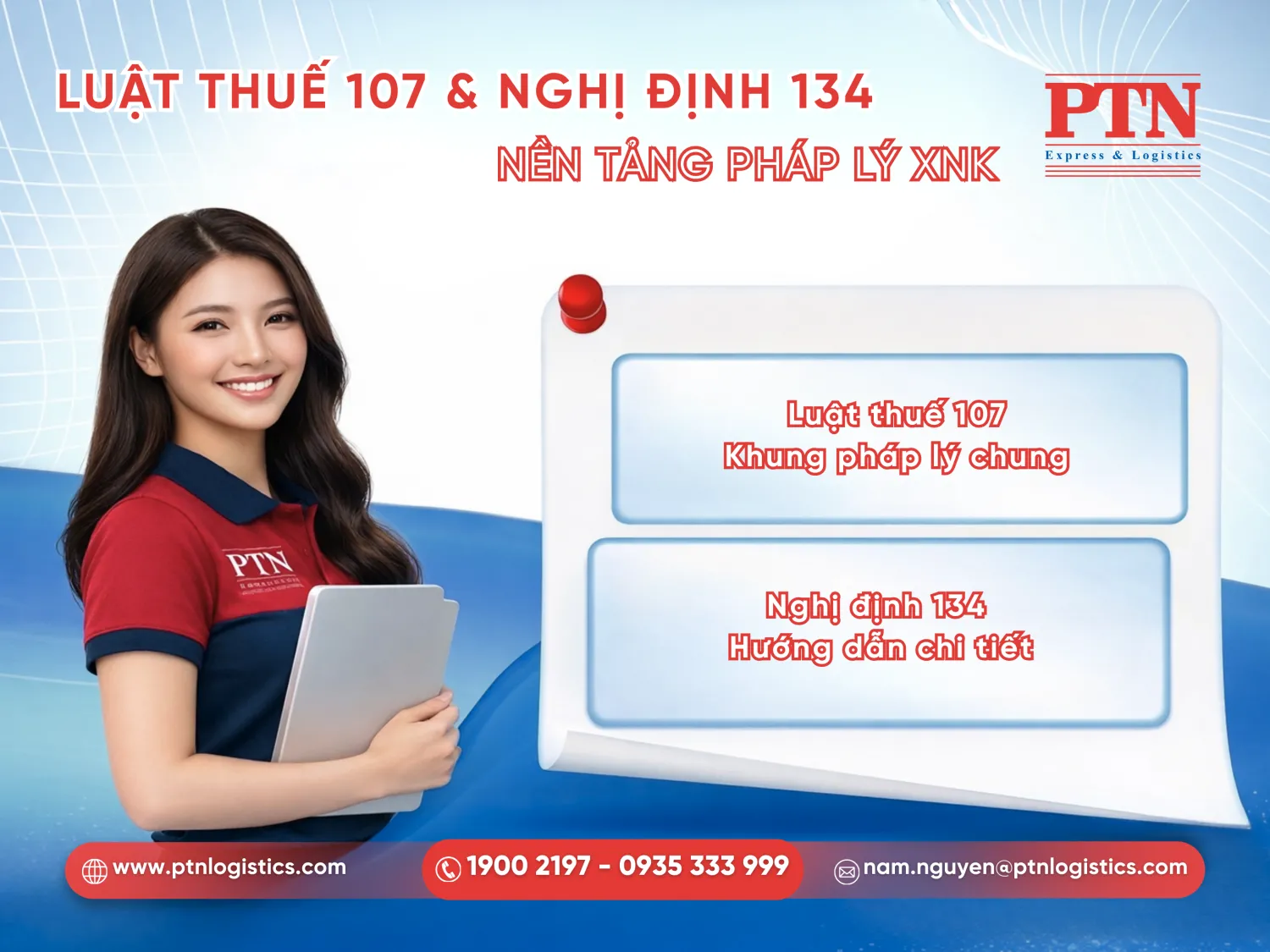 Mối liên hệ giữa nghị định 134 và luật thuế XNK