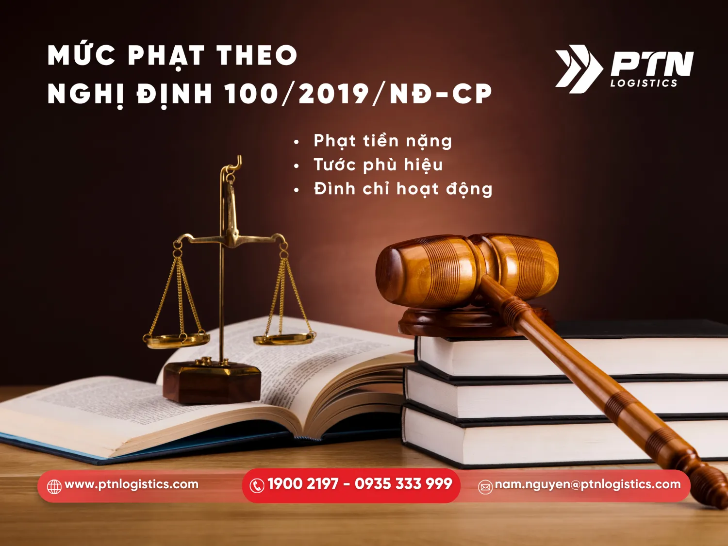 Mức xử phạt theo nghị định 100/2019/NĐ-CP