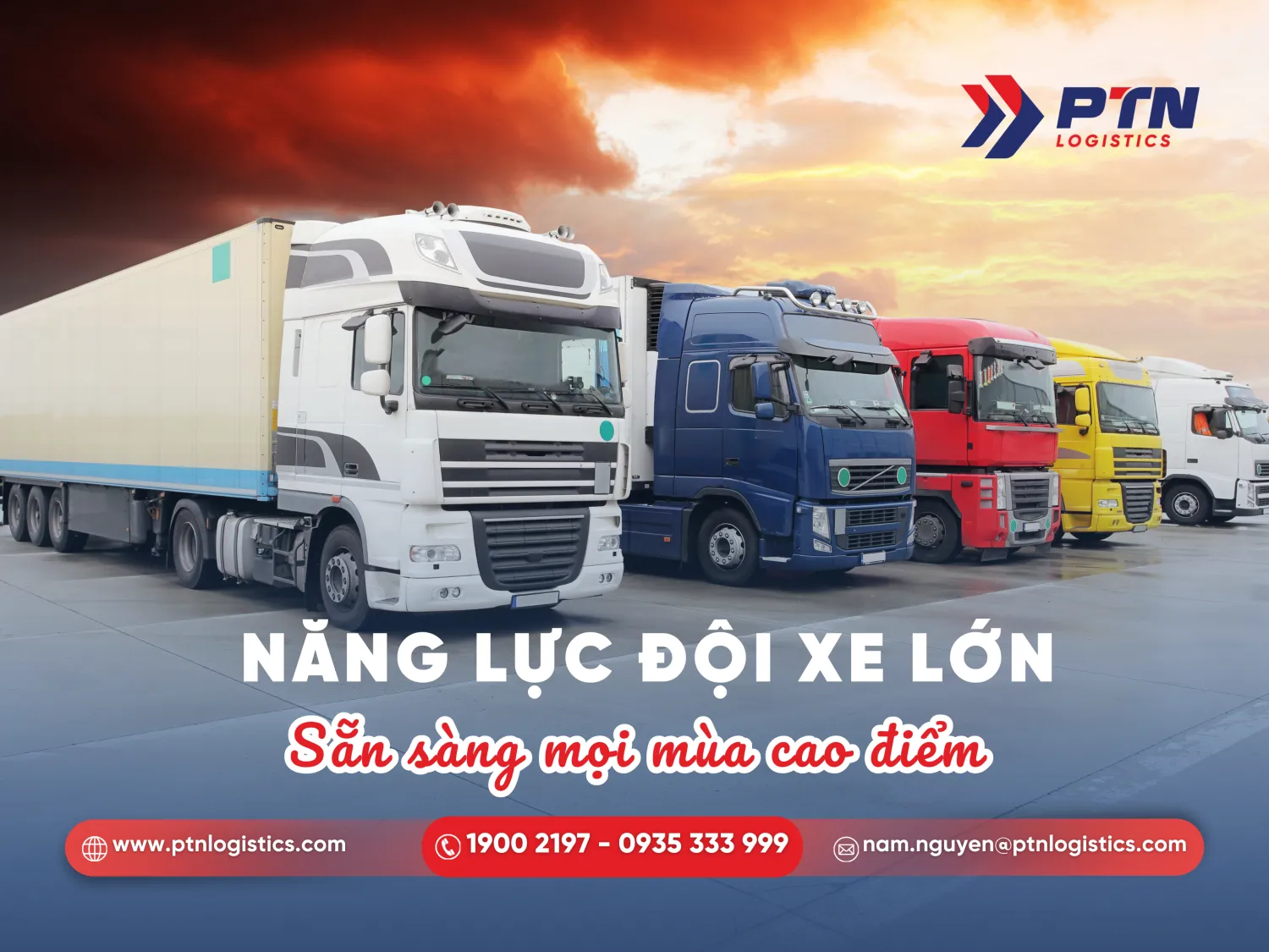 Năng lực đội xe lớn và trang thiết bị