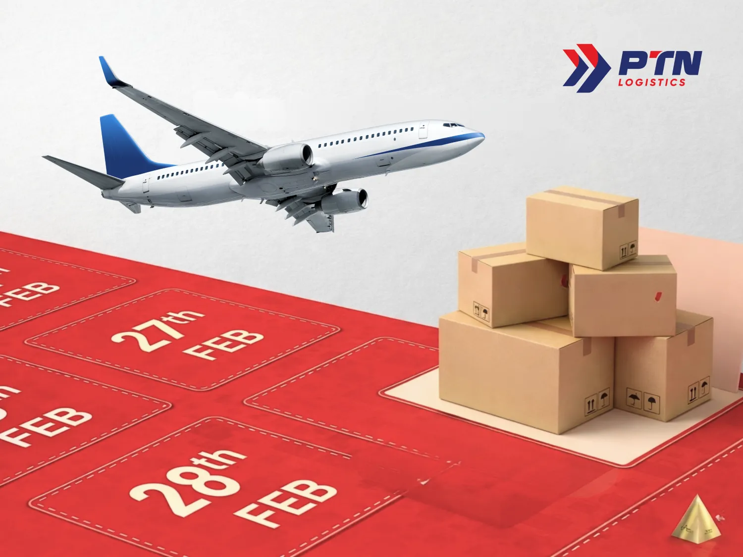 Ngày hàng đến đối với vận chuyển hàng không