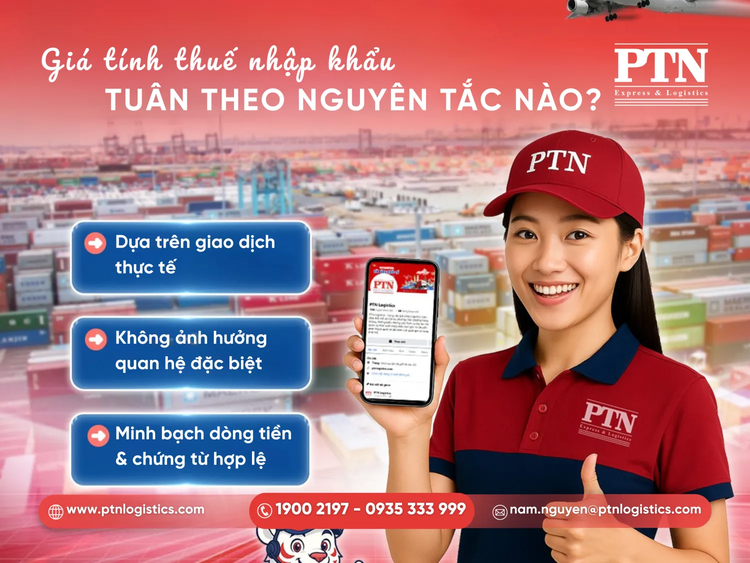 Nguyên tắc xác định giá tính thuế nhập khẩu