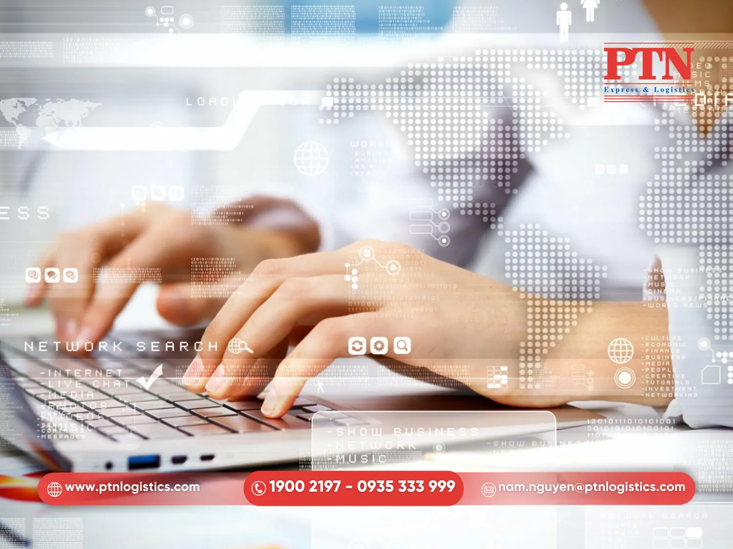 Nhập liệu và truyền thử