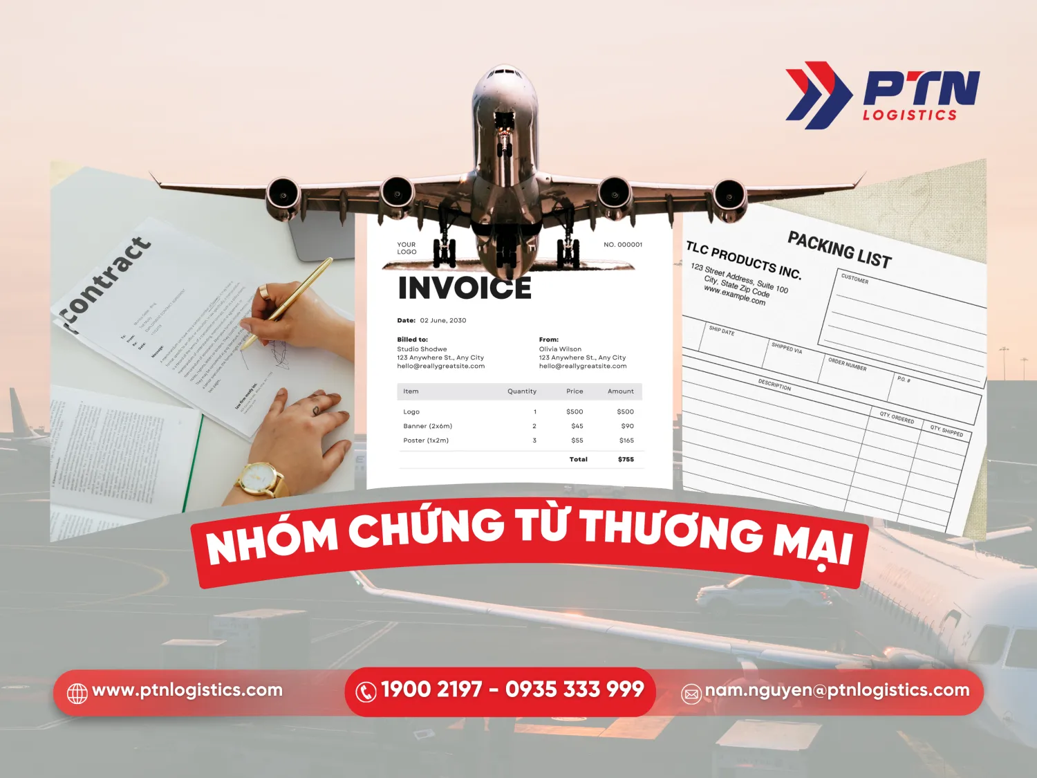 Nhóm chứng từ thương mại là nền tảng cốt lõi xác lập giao dịch mua bán