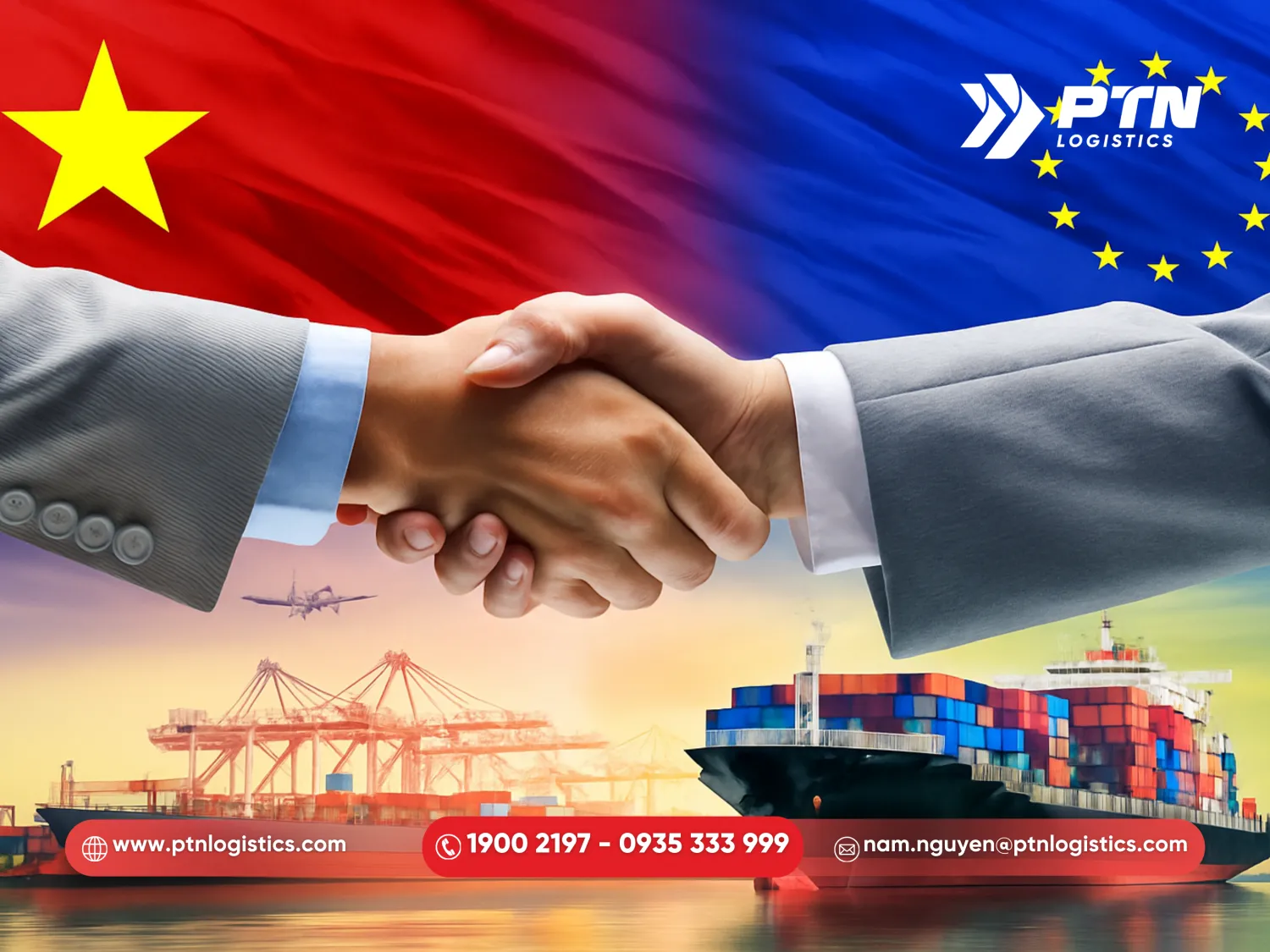 Nhu cầu gửi hàng từ Châu Âu về Việt Nam ngay càng tăng trưởng mạnh mẽ
